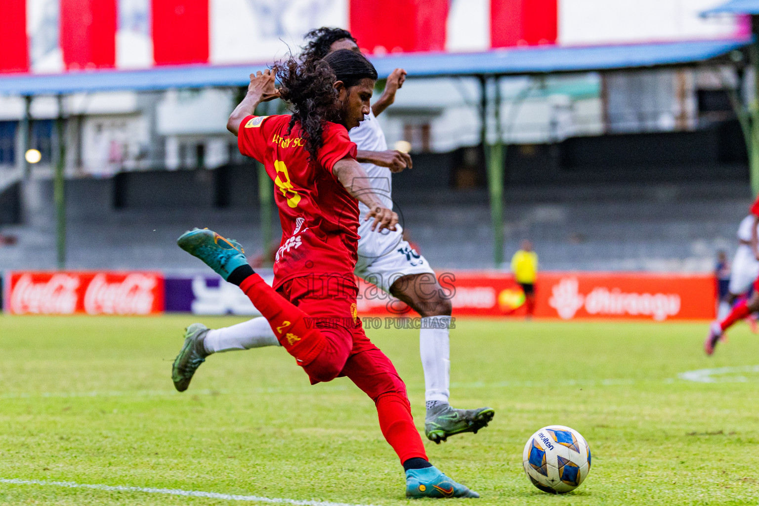 Club Green Streets vs Victory Sports Club in Dhivehi Premier League 2025/26 held in National Football Stadium, Male', Maldives on Thursday, 25th September 2025. Photos: Areef Adam / Images.mv