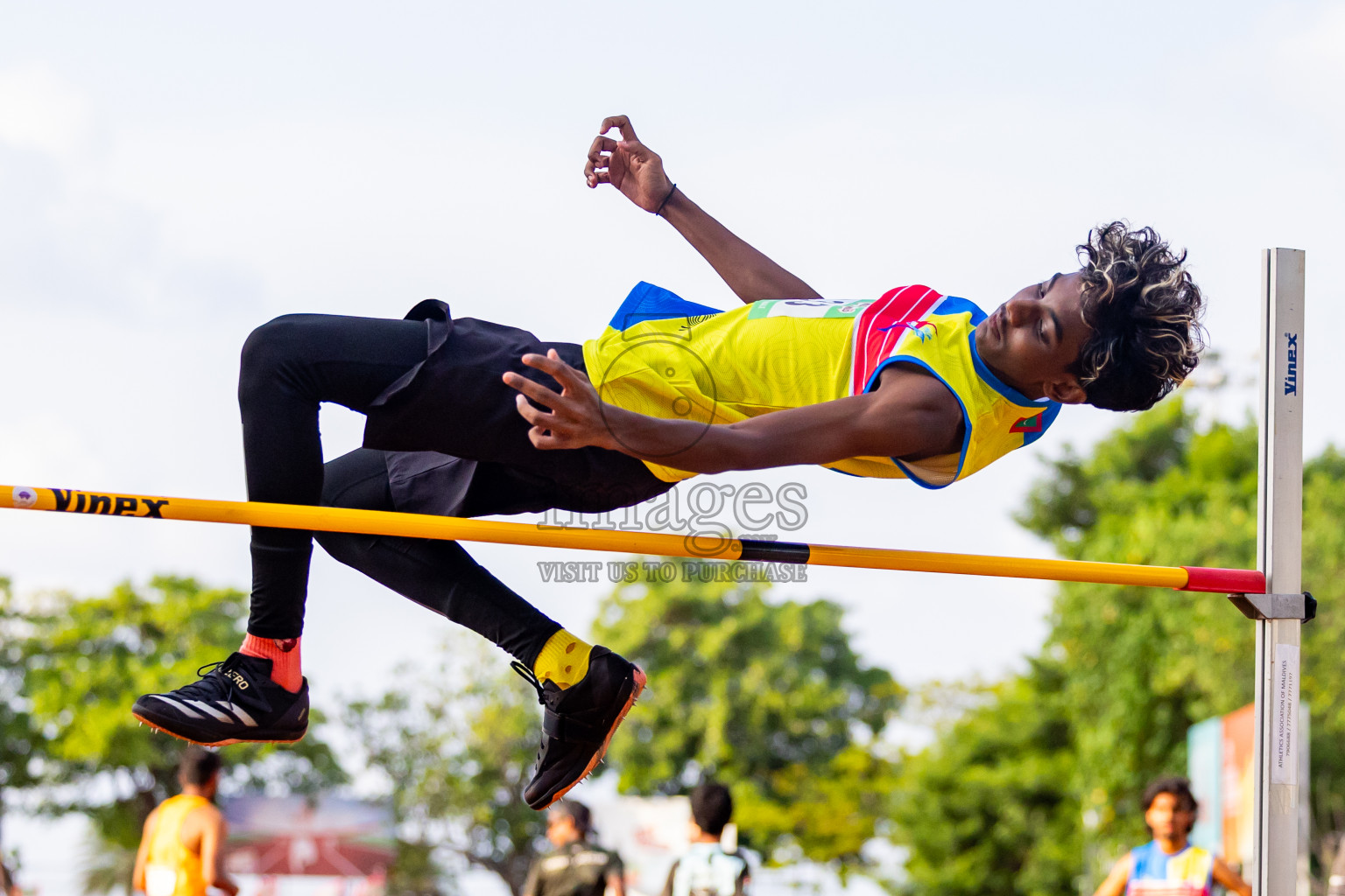 Day 1 of National Athletics Championship 2025 was held at Ekuveni Running Ground in Male', Maldives on Thursday, 14th August 2025. Photos: Nausham Waheed / images.mv