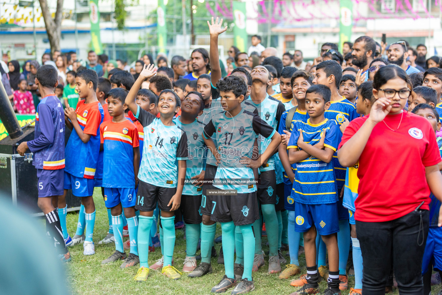 Day 2 of MILO Academy Championship 2023 (U12) was held in Henveiru Football Grounds, Male', Maldives, on Saturday, 19th August 2023. Photos: Nausham Waheedh / images.mv