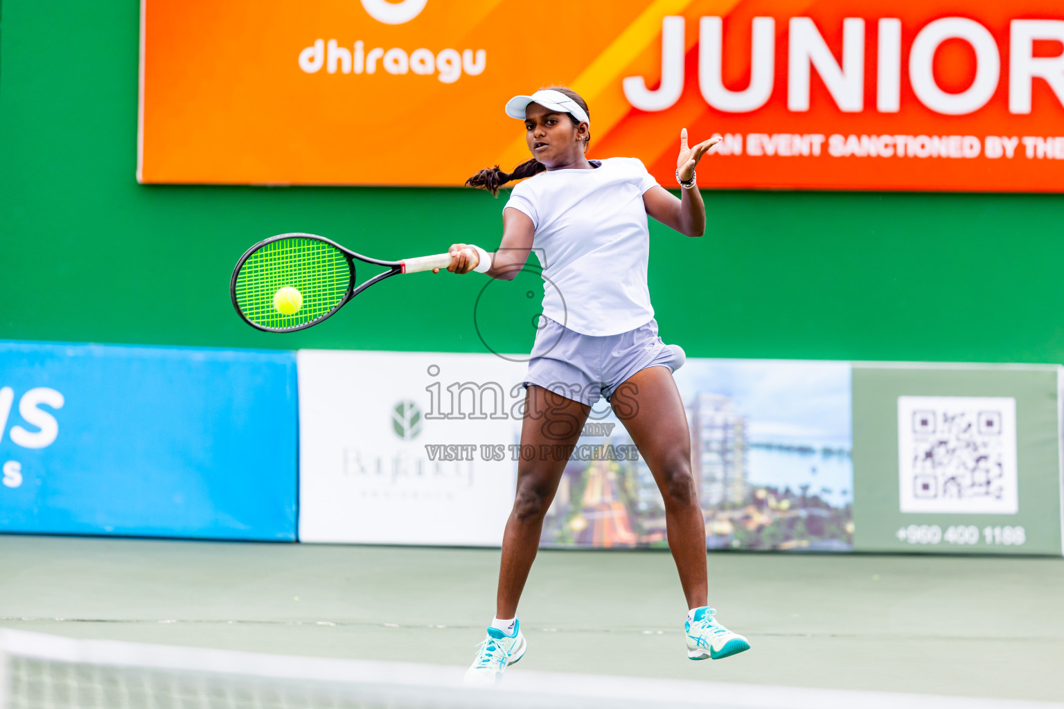 Day 1 of ATF Maldives Junior Open Tennis was held in Male' Tennis Court, Male', Maldives on Monday, 9th December 2024. Photos: Nausham Waheed / images.mv