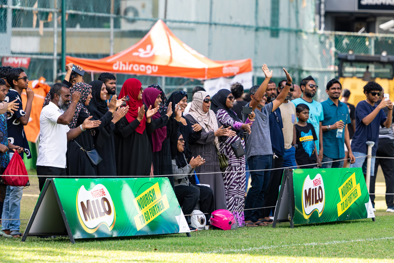 Day 4 of MILO Academy Championship 2024 (U-14) was held in Henveyru Stadium, Male', Maldives on Sunday, 3rd November 2024. 
Photos: Hassan Simah / Images.mv