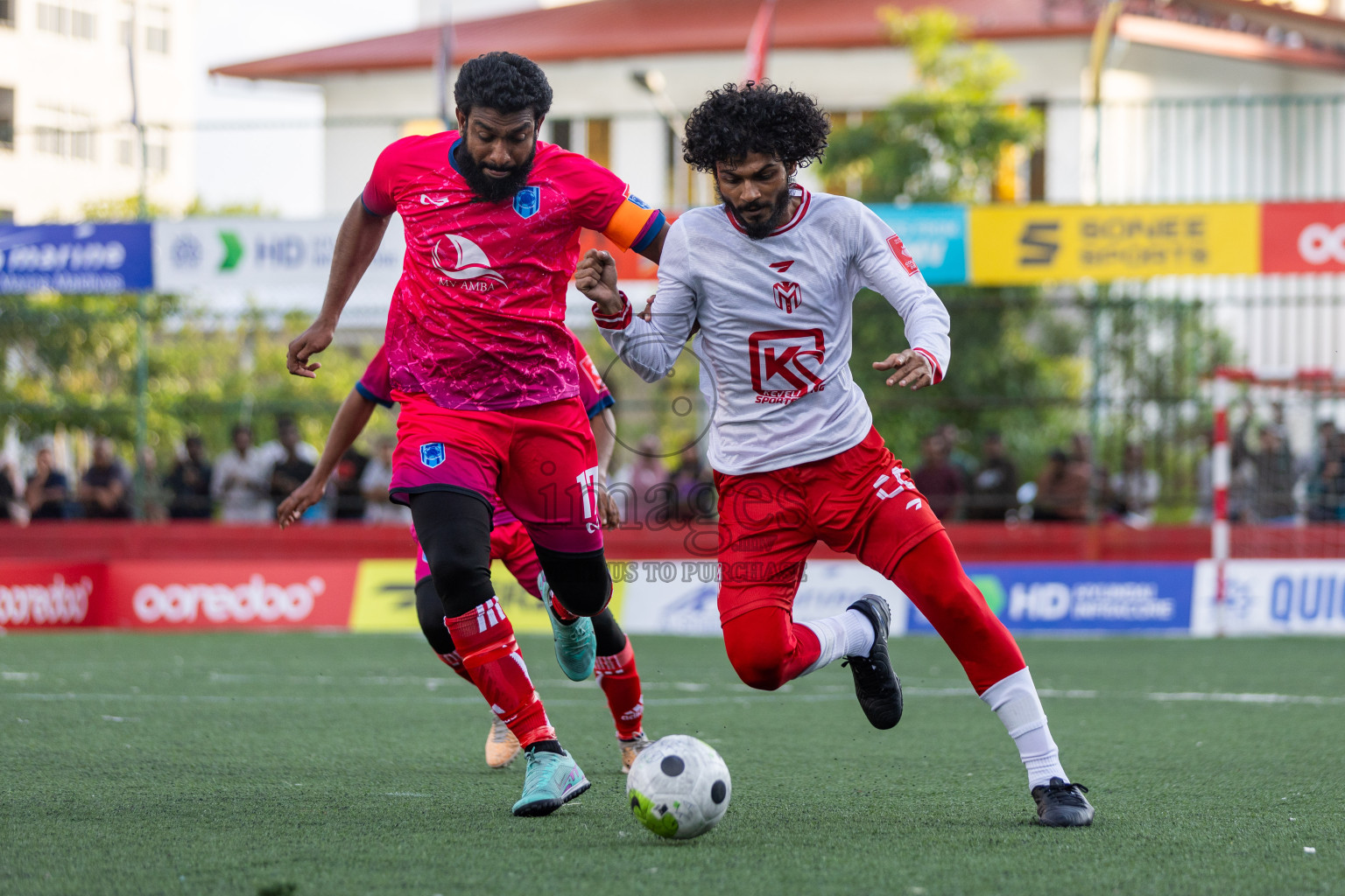 Dh Meedhoo vs Dh Maaenboodhoo in Day 20 of Golden Futsal Challenge 2024 was held on Saturday , 3rd February 2024 in Hulhumale', Maldives Photos: Nausham Waheed / images.mv