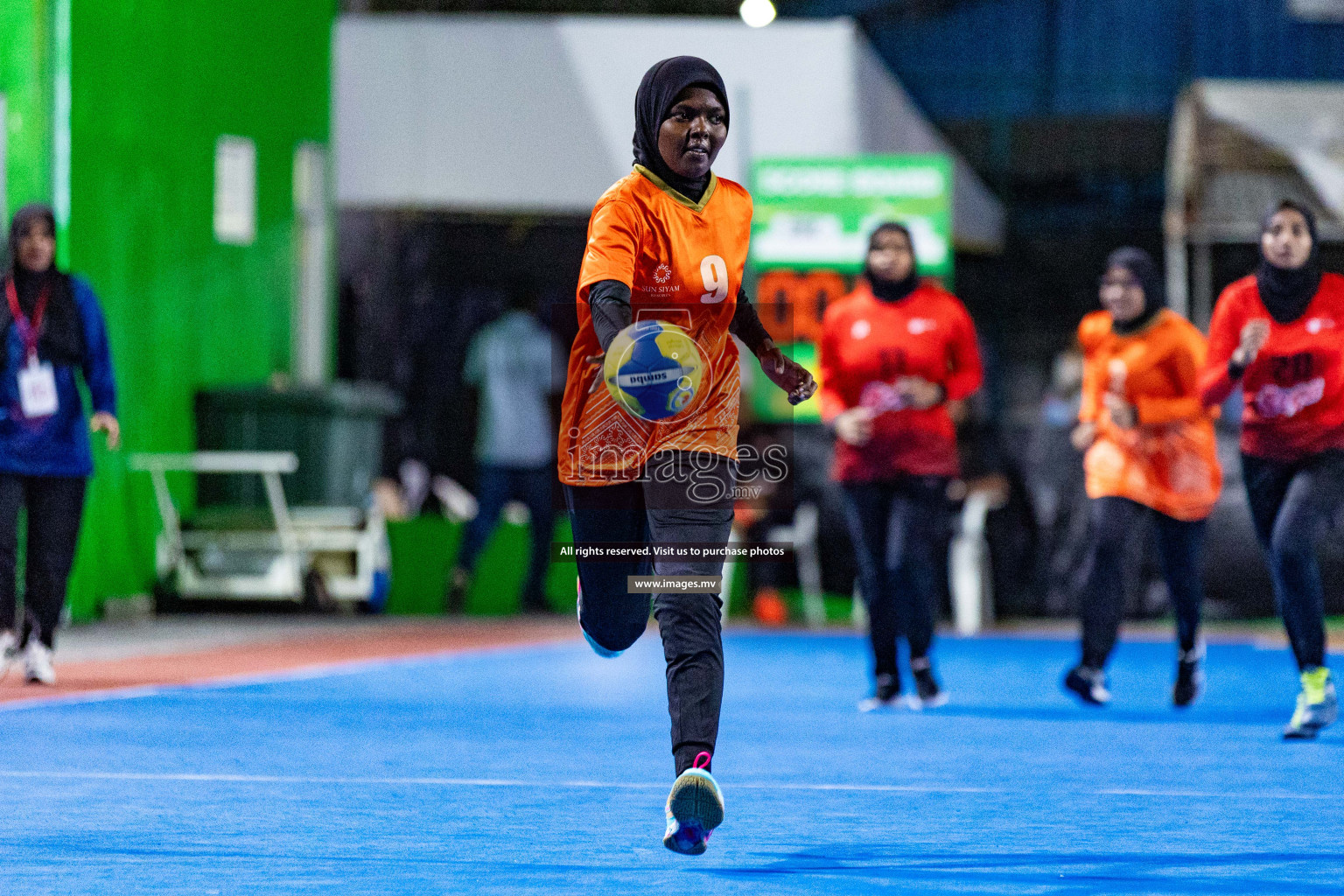 Day 2 of 7th Inter-Office/Company Handball Tournament 2023, held in Handball ground, Male', Maldives on Saturday, 17th September 2023 Photos: Nausham Waheed/ Images.mv