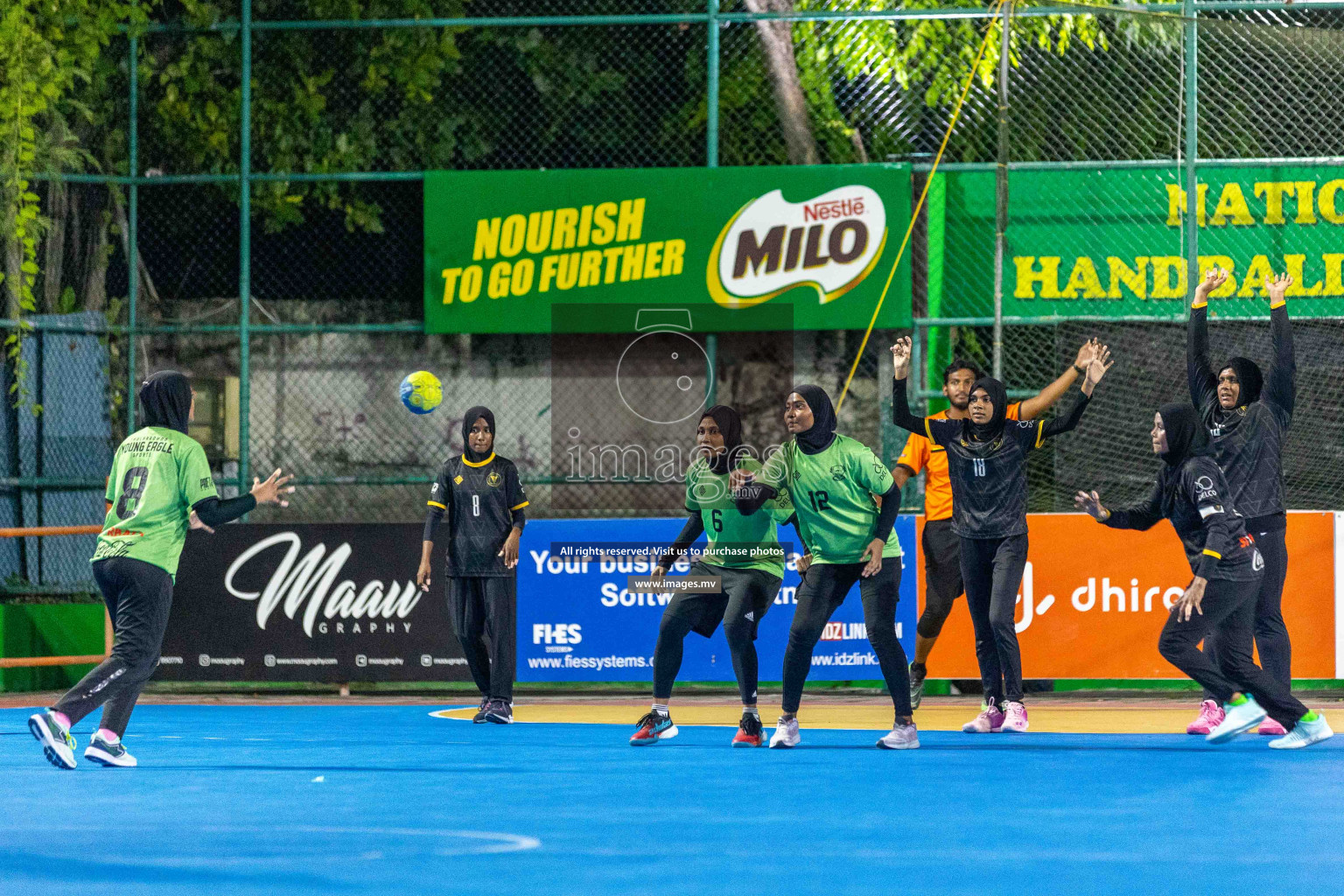 Day 15th of 6th MILO Handball Maldives Championship 2023, held in Handball ground, Male', Maldives on 6th June 2023 Photos: Ismail Thoriq  / Images.mv