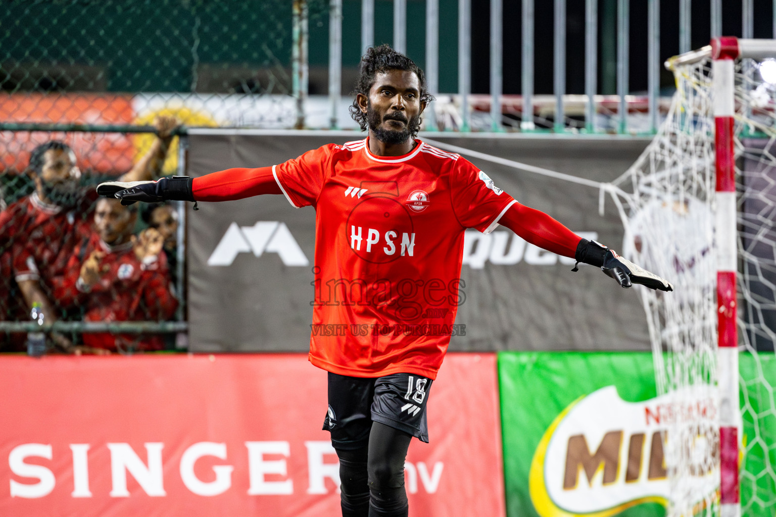 HHRC vs HPSN in Club Maldives Classic 2024 held in Rehendi Futsal Ground, Hulhumale', Maldives on Sunday, 15th September 2024. Photos: Mohamed Mahfooz Moosa / images.mv