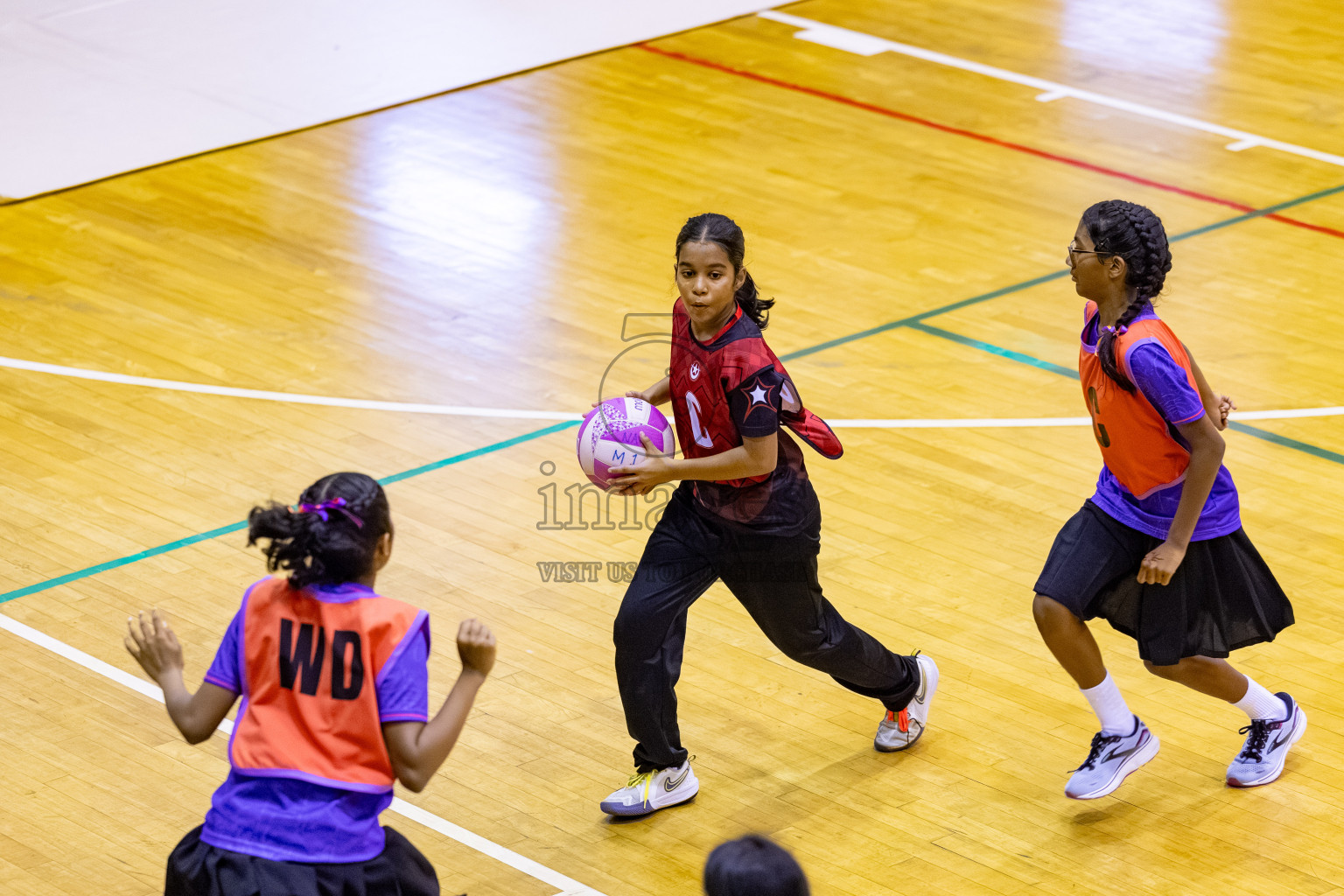 Day 13 of 26th Inter-School Netball Tournament 2025 was held in Social Center Indoor Hall on Saturday, 1st November 2025. 
Photos: Hassan Simah / images.mv