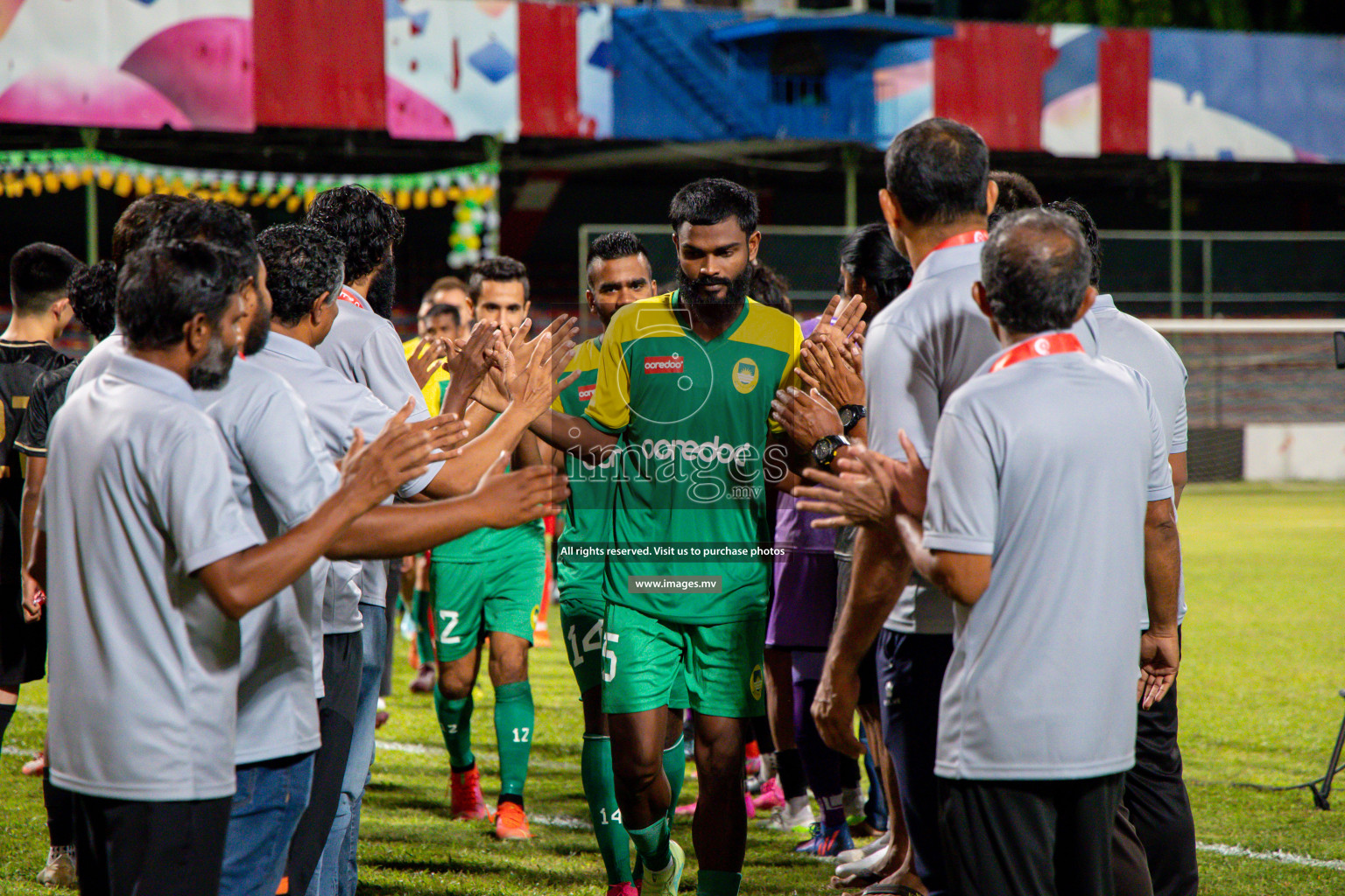 President's Cup 2023 Final - Maziya Sports & Recreation vs Club Eagles, held in National Football Stadium, Male', Maldives  Photos: Mohamed Mahfooz Moosa and Nausham Waheed/ Images.mv