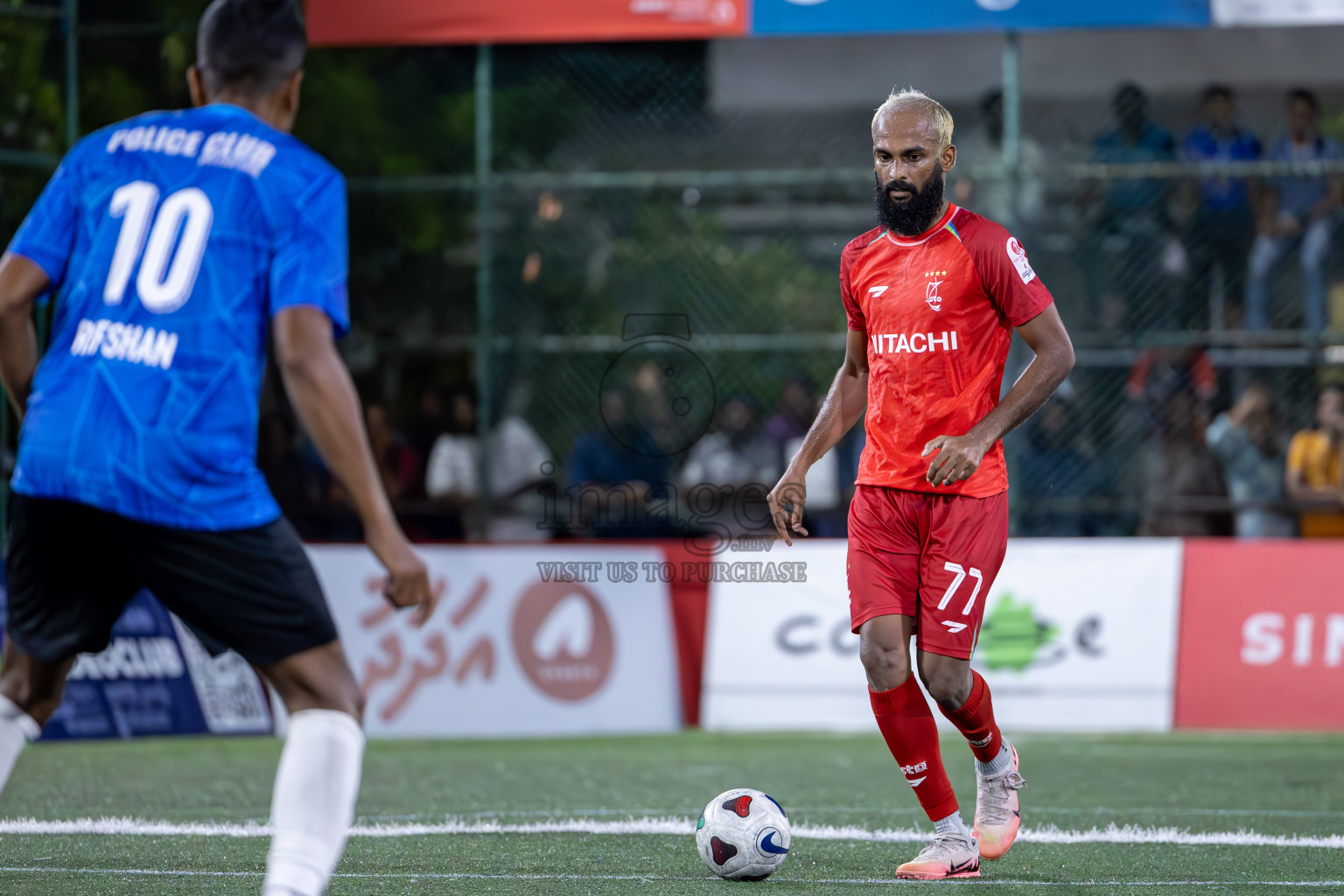 STO RC vs Police Club in Club Maldives Cup 2024 held in Rehendi Futsal Ground, Hulhumale', Maldives on Wednesday, 2nd October 2024.
Photos: Ismail Thoriq / images.mv