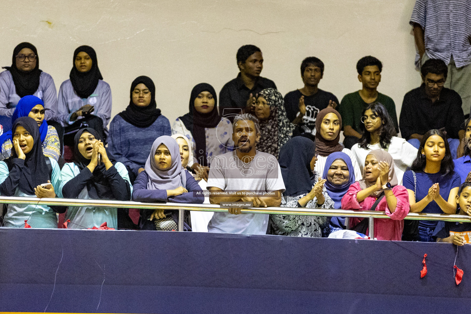 Final of 24th Interschool Netball Tournament 2023 was held in Social Center, Male', Maldives on 7th November 2023. Photos: Nausham Waheed / images.mv