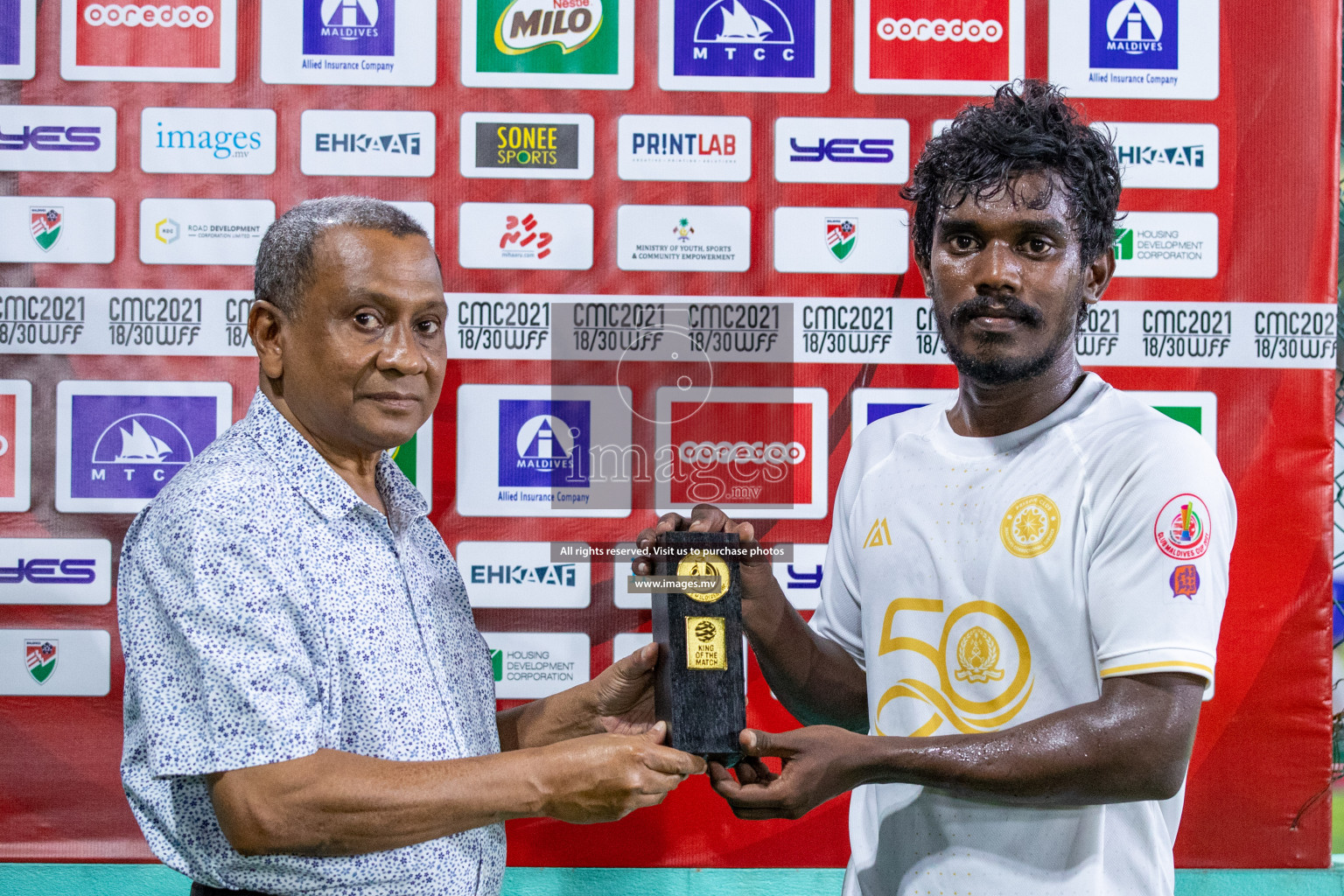 Club Maldives 2021 Round of 16 (Day 1) held at Hulhumale;, on 8th December 2021 Photos: Ismail Thoriq / images.mv