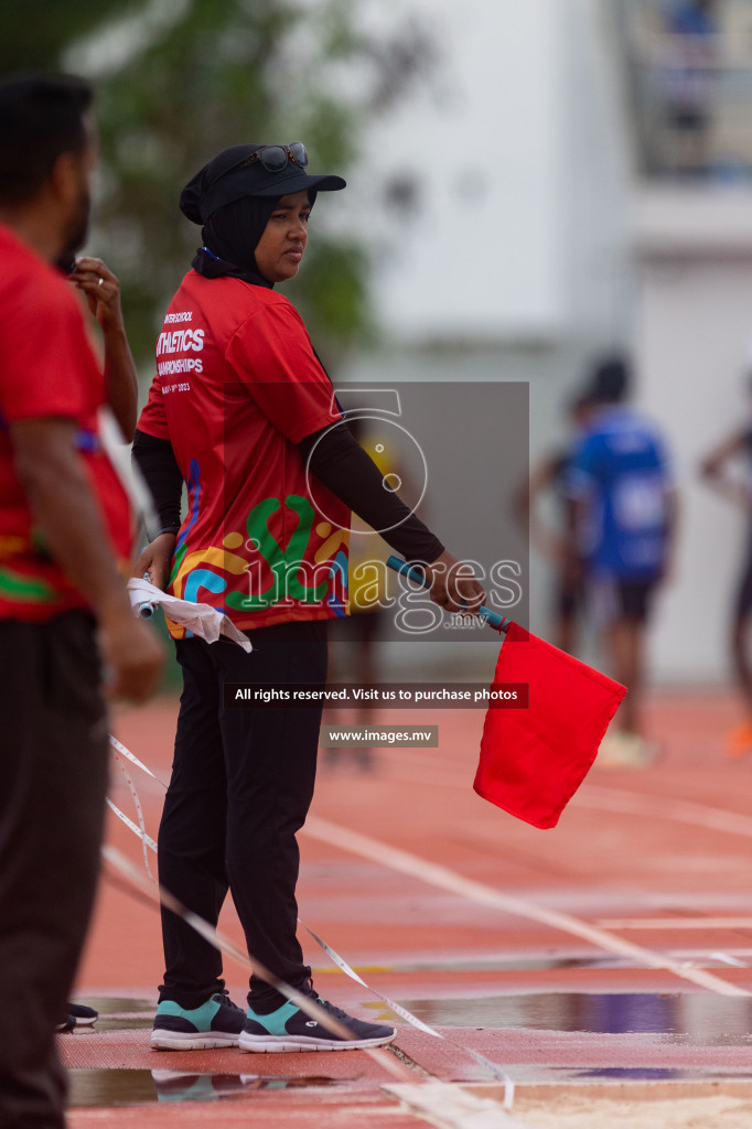 Day two of Inter School Athletics Championship 2023 was held at Hulhumale' Running Track at Hulhumale', Maldives on Sunday, 15th May 2023. Photos: Shuu/ Images.mv