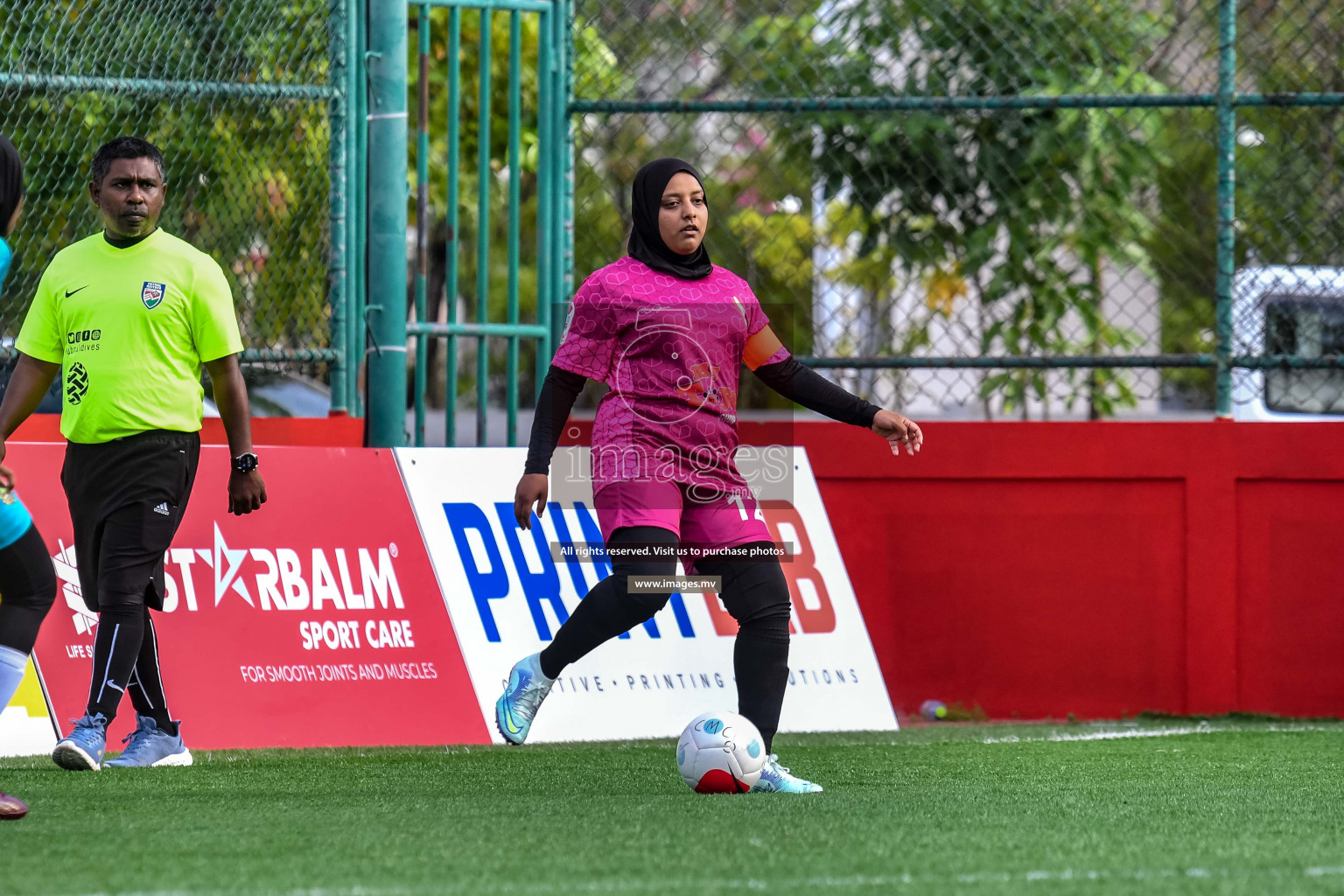 WAMCO vs Club MYS in Eighteen Thirty Women's Futsal Fiesta 2022 was held in Hulhumale', Maldives on Wednesday, 12th October 2022. Photos: Nausham Waheed / images.mv