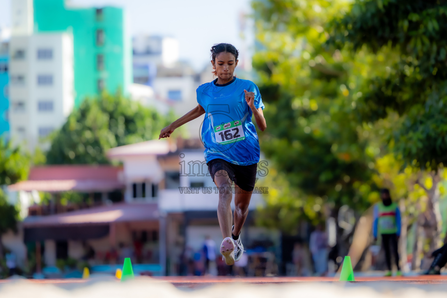 Day 1 of 12th Milo Association Championships was held in Ekuveni Track at Male', Maldives on Thursday, 24th April 2025. Photos: Nausham Waheed  / images.mv