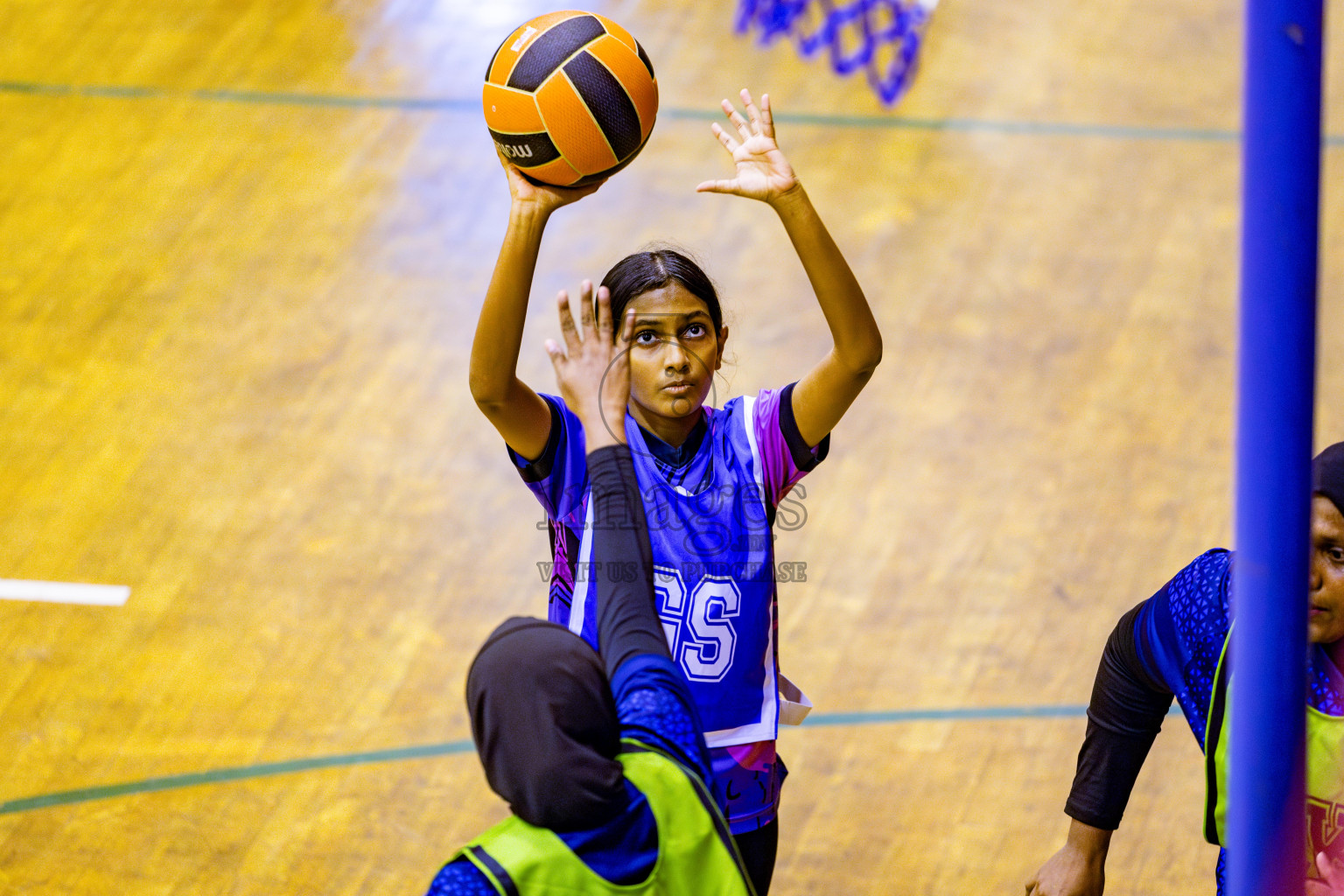 Day 2 of 21st National Netball Tournament was held in Social Canter at Male', Maldives on Thursday, 10th May 2024. Photos: Nausham Waheed / images.mv