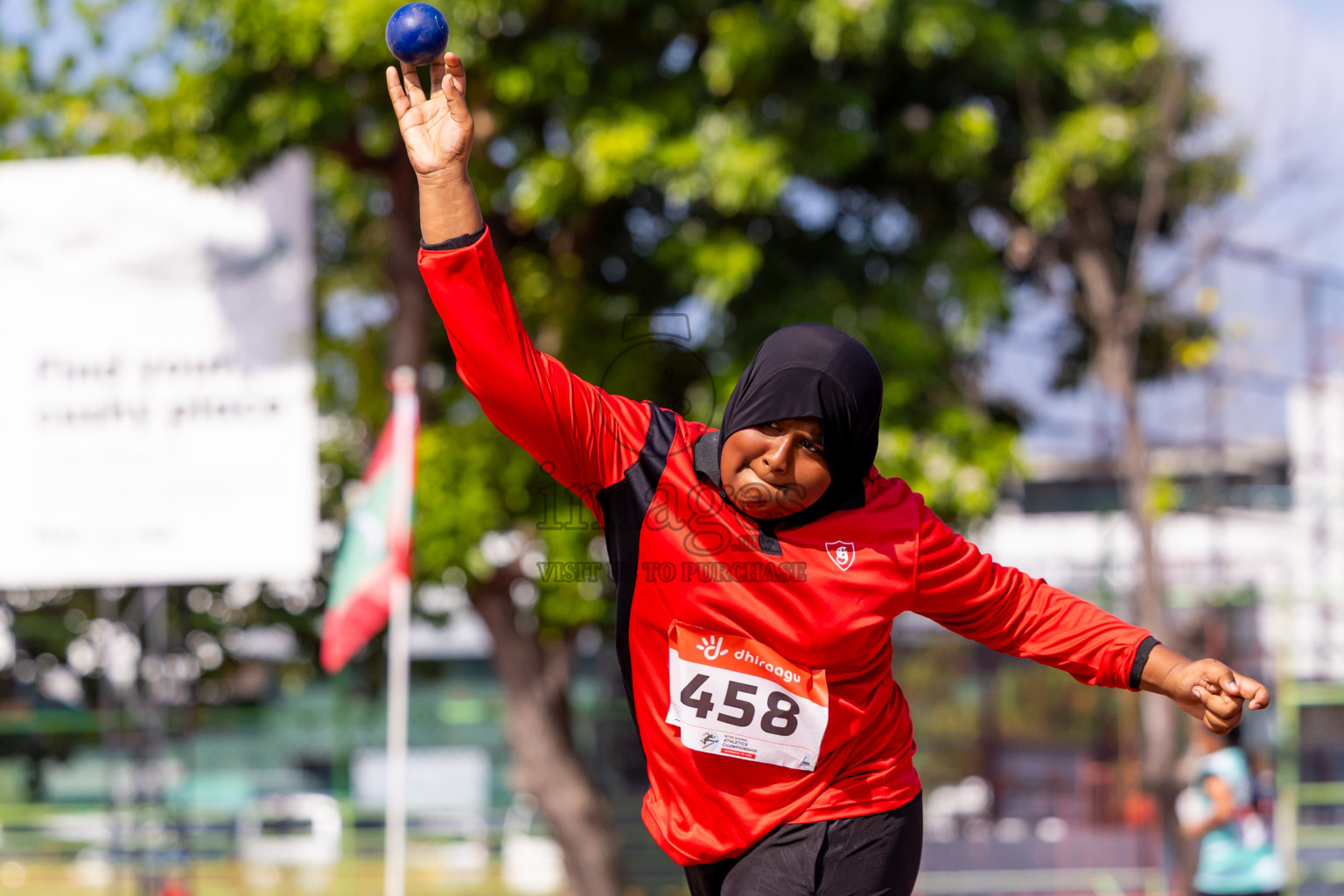 Day 3 of Inter-school Athletics Championship 2025 held in Ekuveni Synthetic Track, Male', Maldives on Wednesday, 08th October 2025. Photos by: Nausham Waheed / Images.mv