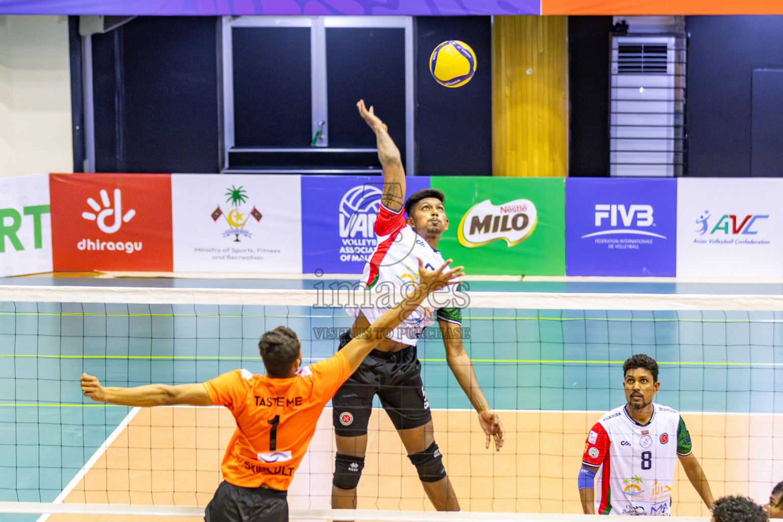 Day 1 of MILO VAM Cup 2025 held in Male', Maldives on Wednesday, 25th June2025 at Social Center Indoor Hall Photos By: Mohamed Mahfooz Moosa / images.mv