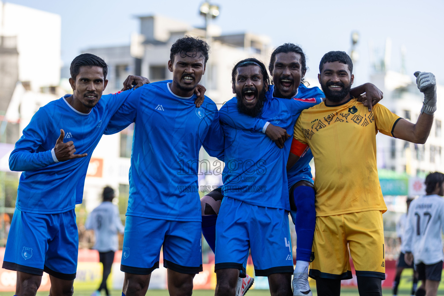 R Inguraidhoo VS R Alifushi in Day 13 of Golden Futsal Challenge 2024 was held on Saturday, 27th January 2024, in Hulhumale', Maldives Photos: Nausham Waheed / images.mv