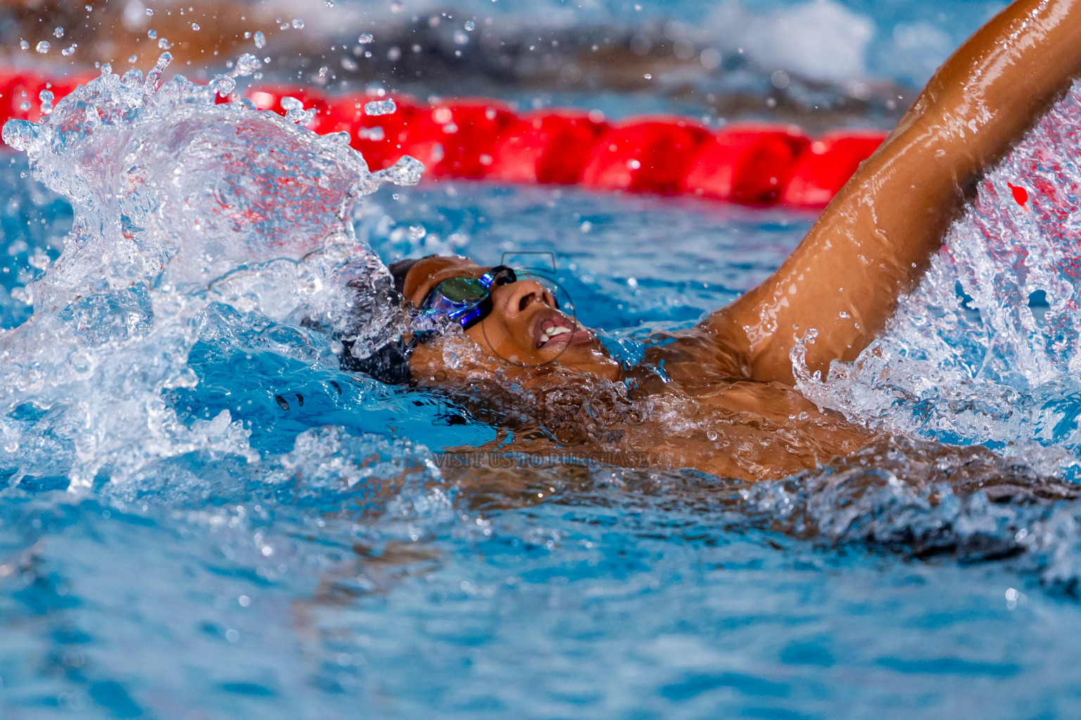 Day 2 of 20th Inter-school Swimming Competition 2024 held in Hulhumale', Maldives on Sunday, 13th October 2024. Photos: Nausham Waheed / images.mv