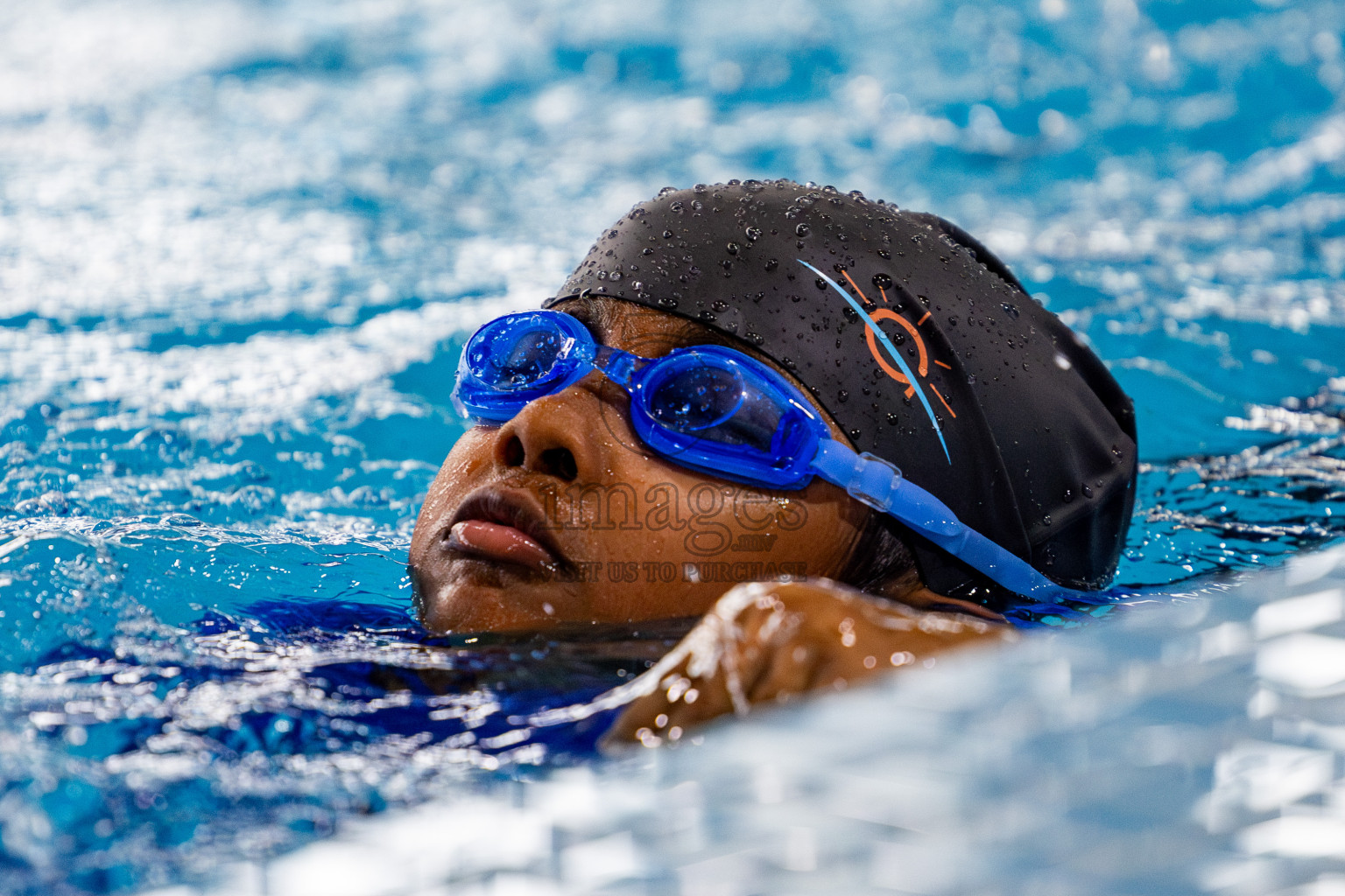 Day 1 of BML 5th National Swimming Kids Festival 2024 held in Hulhumale', Maldives on Monday, 18th November 2024. Photos: Nausham Waheed / images.mv