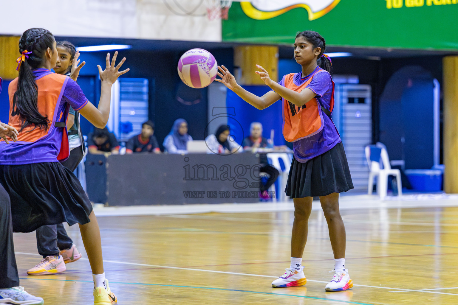 Day 15 of 26th Inter-School Netball Tournament 2025 was held in Social Center Indoor Hall on Thursday, 6th November 2025. Photos: Areef Adam / images.mv
