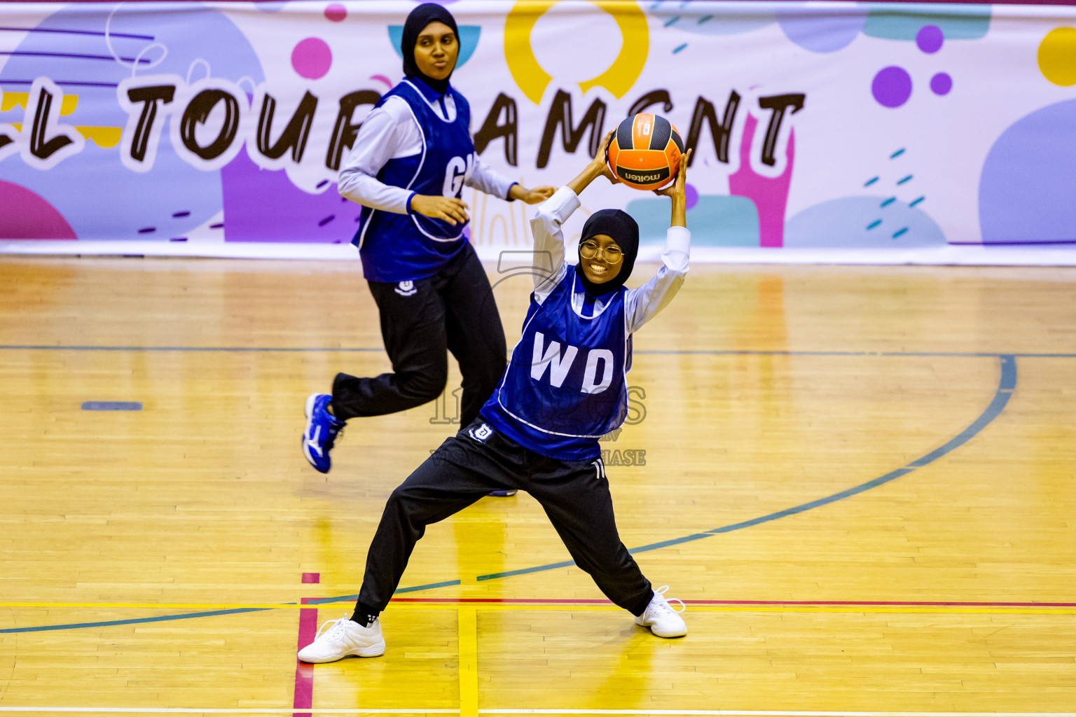 Day 6 of 25th Inter-School Netball Tournament was held in Social Center at Male', Maldives on Thursday, 15th August 2024. Photos: Nausham Waheed / images.mv