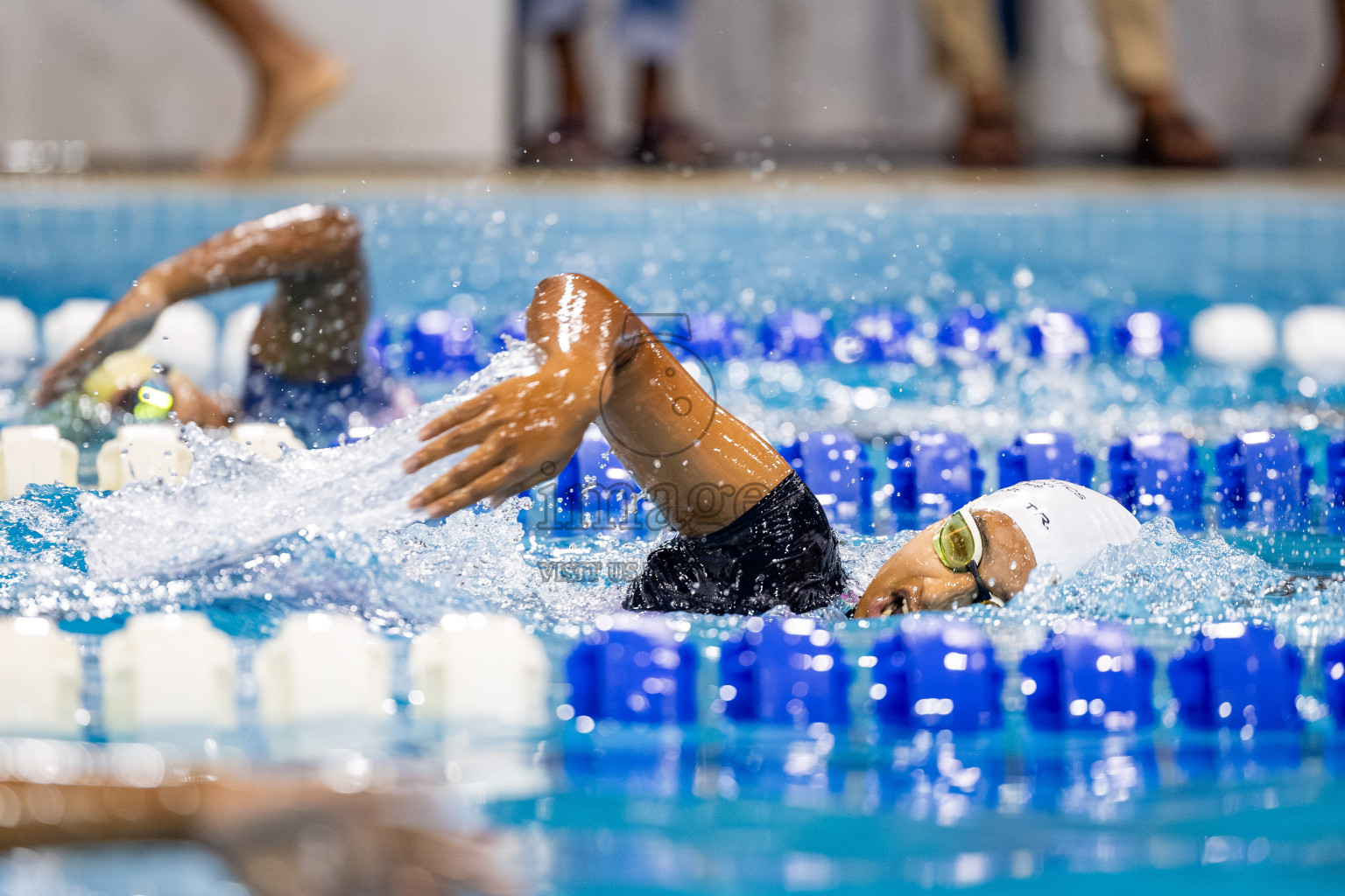 Day 5 of BML 21st Interschool Swimming Competition 2025 was held in Hulhumale' Swimming Pool, Hulhumale', Maldives on Wednesday, 15th October 2025. 
Photos: Hassan Simah / images.mv