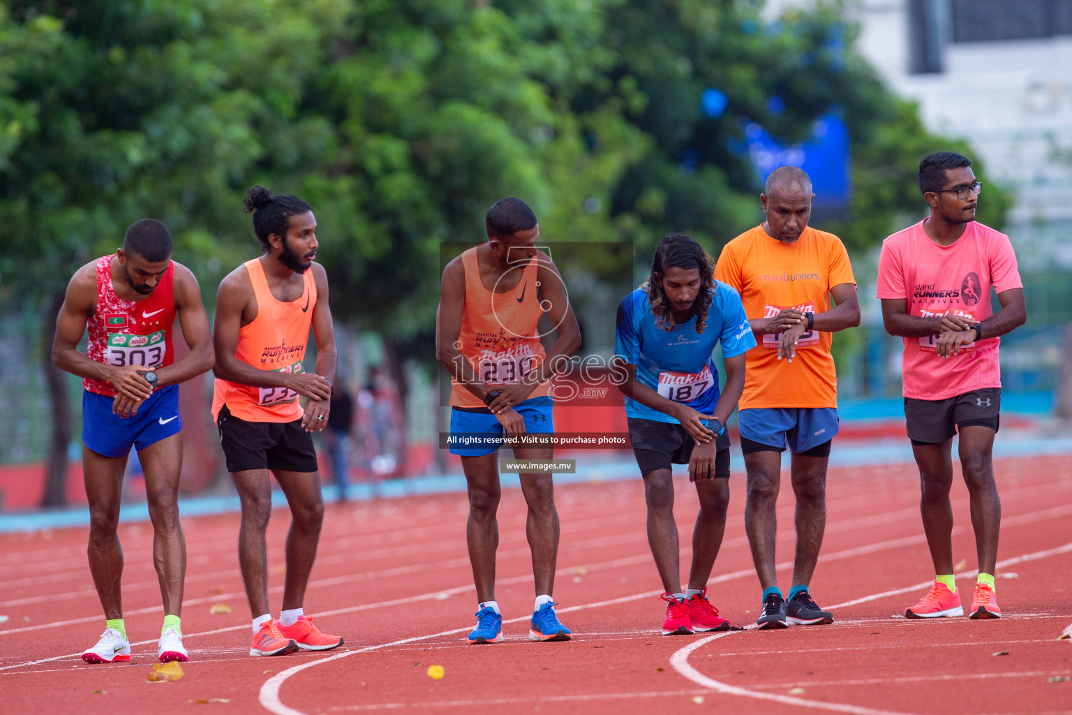 Day 1 from 30th National Athletics Championship 2021 held from 18 - 20 November 2021 in Ekuveni Synthetic Track