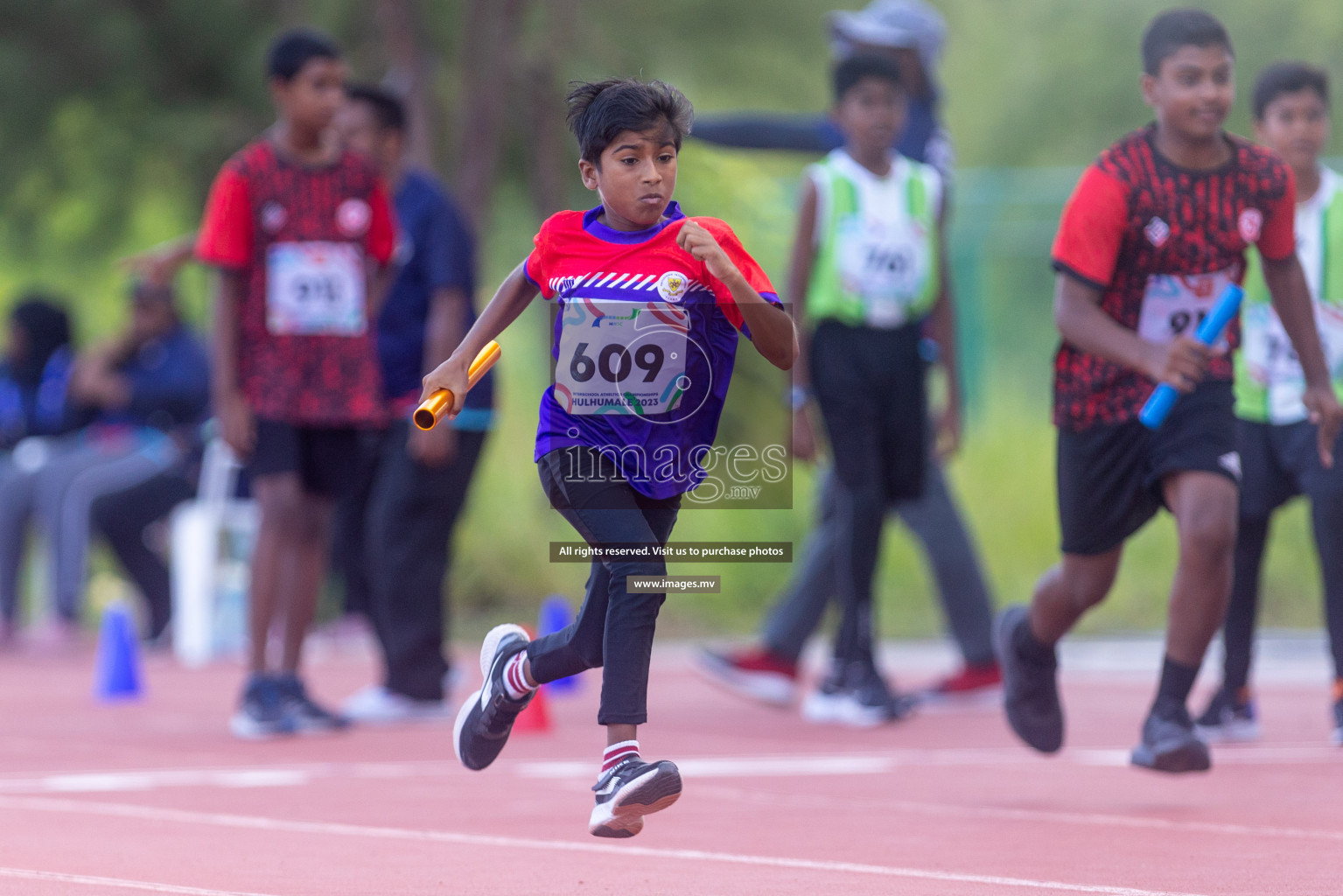 Day five of Inter School Athletics Championship 2023 was held at Hulhumale' Running Track at Hulhumale', Maldives on Wednesday, 18th May 2023. Photos: Shuu / images.mv