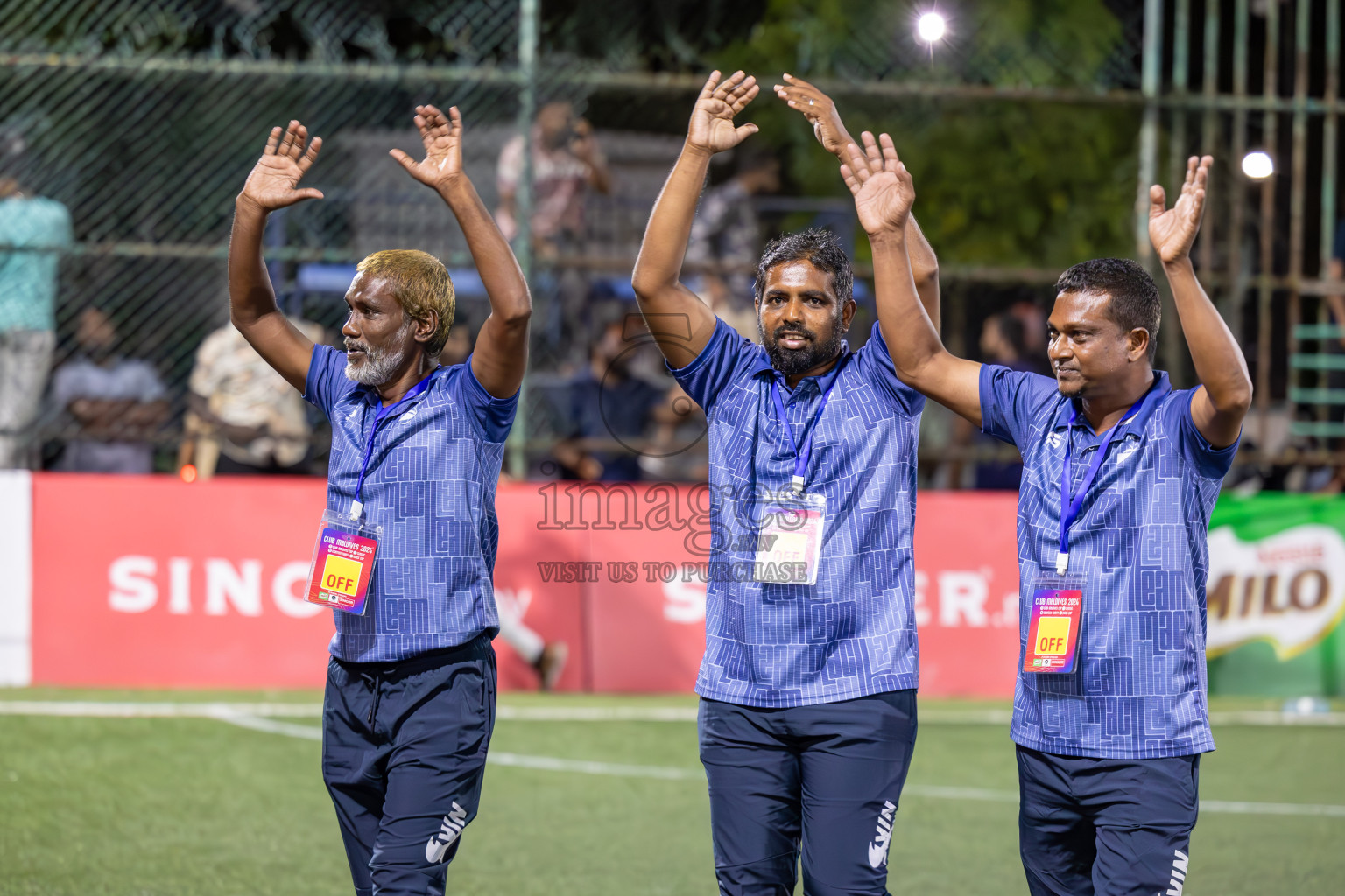 HDC vs MACL in Round of 16 of Club Maldives Cup 2024 held in Rehendi Futsal Ground, Hulhumale', Maldives on Monday, 7th October 2024. Photos: Ismail Thoriq / images.mv