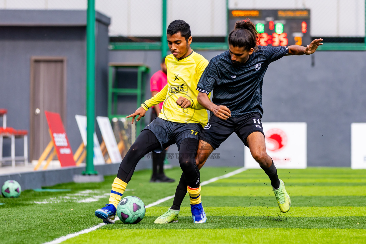 Xephyrs vs Fasgandu SC in Day 14 of BG Futsal Challenge 2024 was held on Sunday, 25th March 2024, in Male', Maldives Photos: Nausham Waheed / images.mv