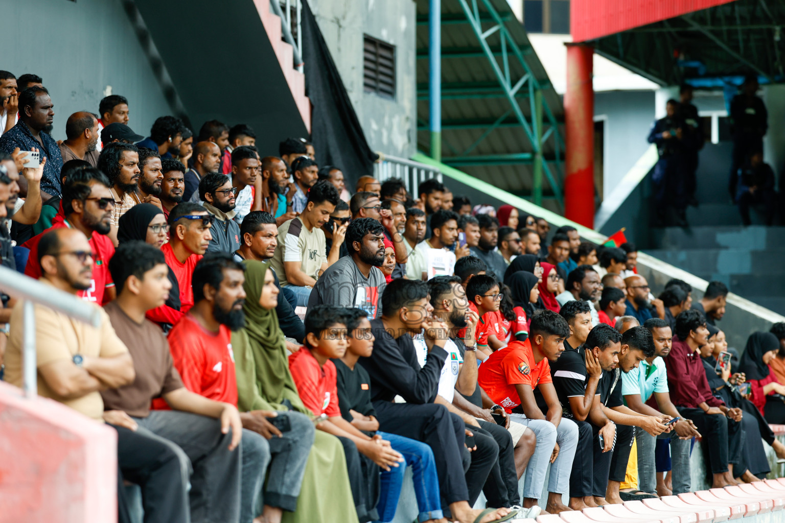 Maldives vs Tajikistan in the AFC Asian Cup Saudi Arabia 2027 Qualifier was played in Male' Maldives on Tuesday, 14th October 2025. 
Photos: Raaif Yoosuf / images.mv