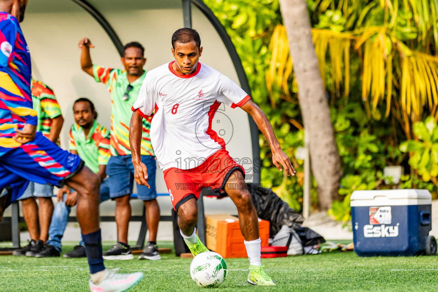 FSM Kuda Huraa vs Oaga in Resort League 2025 (North Male Zone) day 6 was held on Monday, 8th September 2025 in One And Only Reethi Rah Maldives Resort, Photos: Areef Adam / images.mv