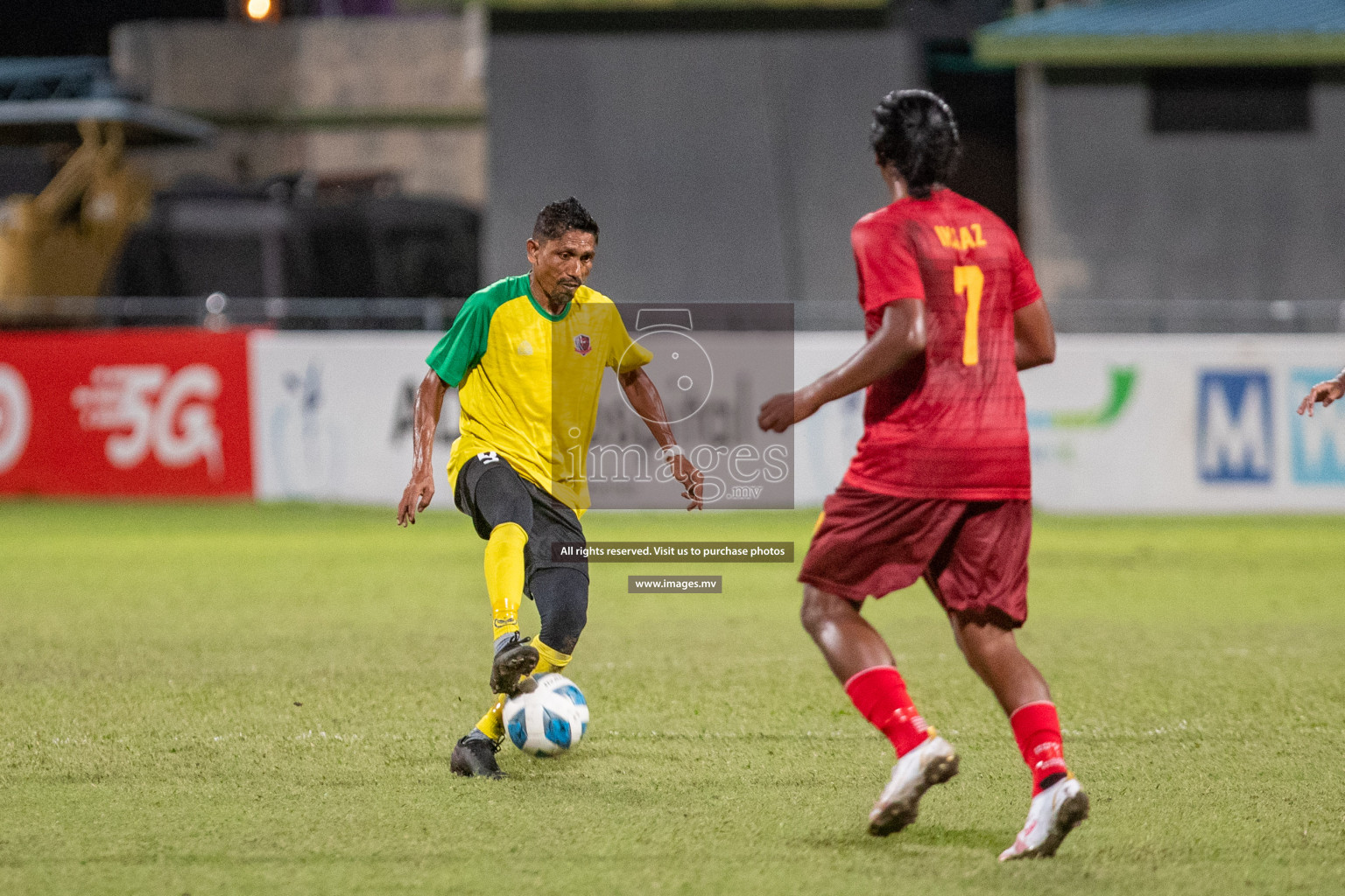 Victory SC vs Lorenzo SC in the 2nd Division 2022 on 19th July 2022, held in National Football Stadium, Male', Maldives Photos: Ismail Thoriq / Images.mv