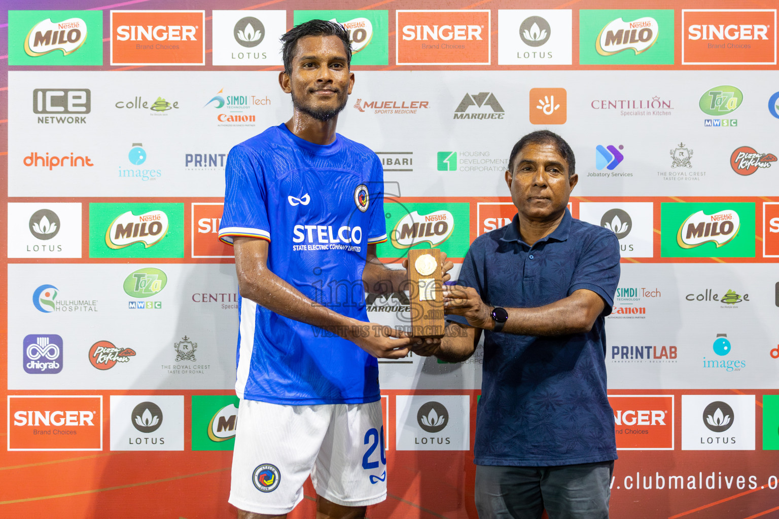 STELCO RC vs Customs RC in Club Maldives Cup 2024 held in Rehendi Futsal Ground, Hulhumale', Maldives on Tuesday, 24th September 2024. 
Photos: Hassan Simah / images.mv