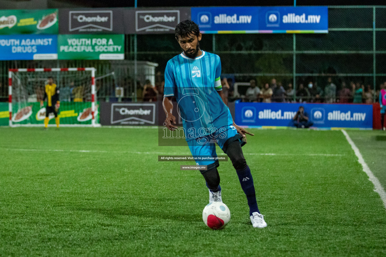 MACL vs Team DJA in Club Maldives Cup 2022 was held in Hulhumale', Maldives on Tuesday, 18th October 2022. Photos: Hassan Simah/ images.mv