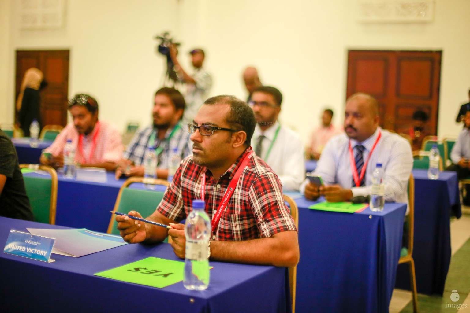 Football Association of Maldives, extra ordinary congress in Male', Maldives, Saturday, May. 07, 2016.(Images.mv Photo/ Hussain Sinan).