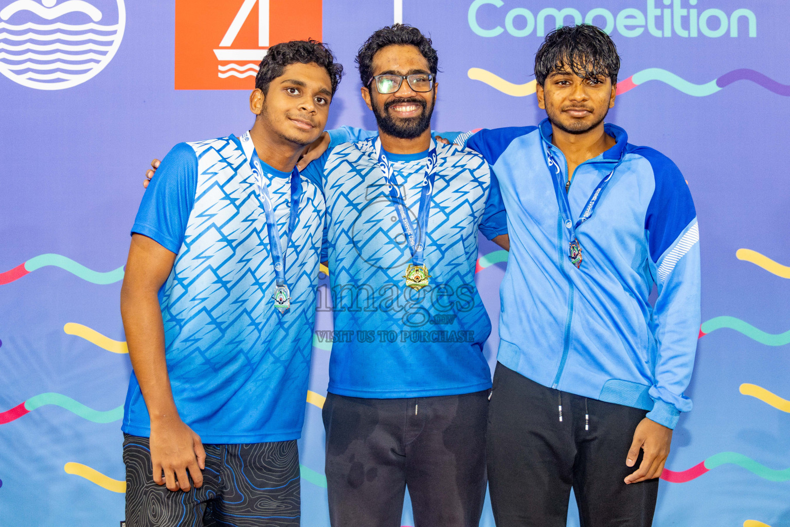 Day 5 of National Swimming Competition 2024 held in Hulhumale', Maldives on Tuesday, 17th December 2024. Photos: Hassan Simah / images.mv