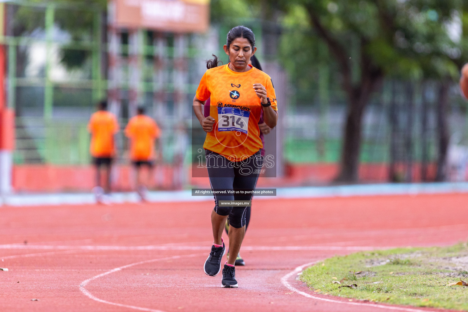 Day 2 of National Athletics Championship 2023 was held in Ekuveni Track at Male', Maldives on Friday, 24th November 2023. Photos: Nausham Waheed / images.mv