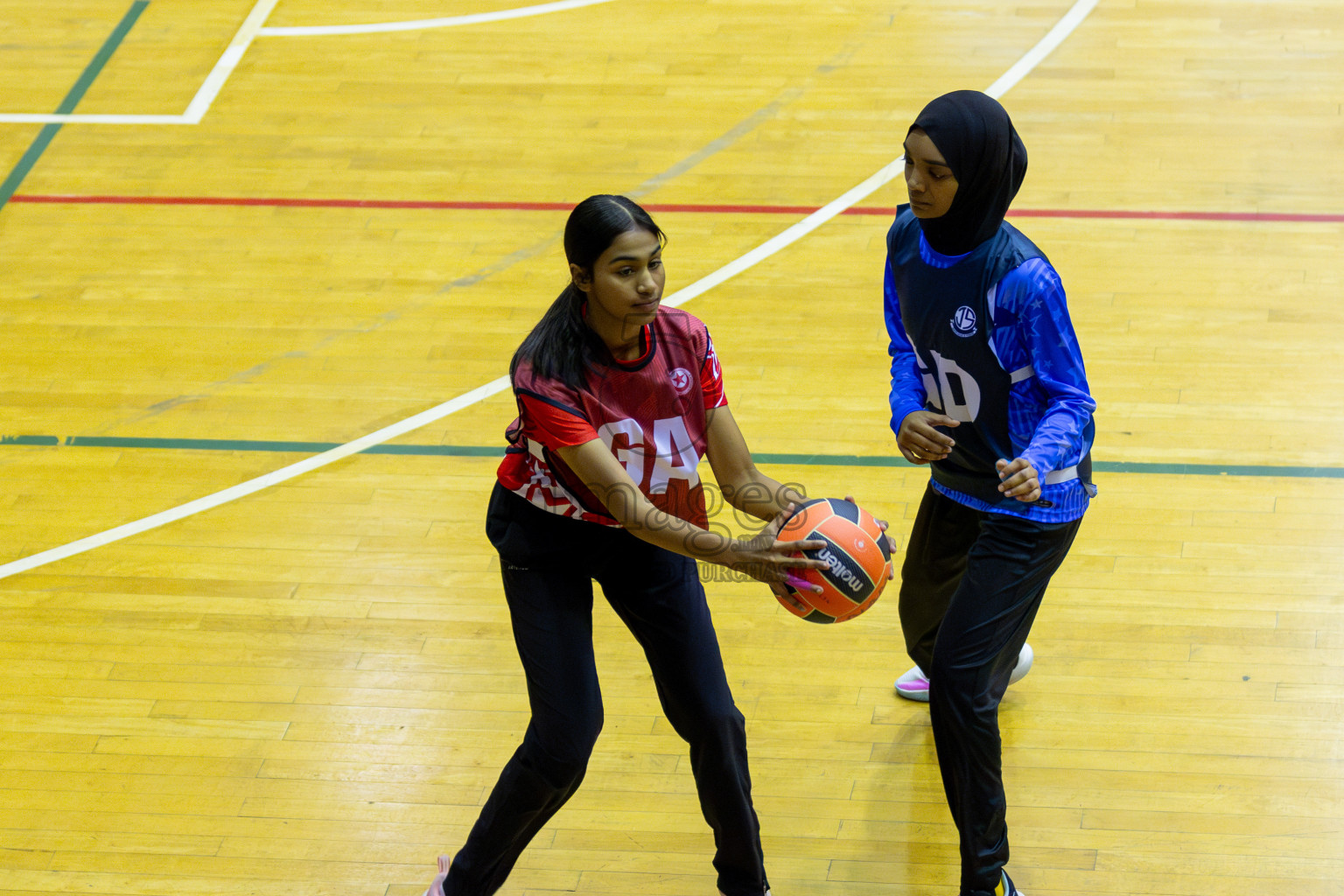 Day 2 of 25th Inter-School Netball Tournament was held in Social Center at Male', Maldives on Saturday, 10th August 2024. Photos: Nausham Waheed/ Mohamed Mahfooz Moosa / images.mv