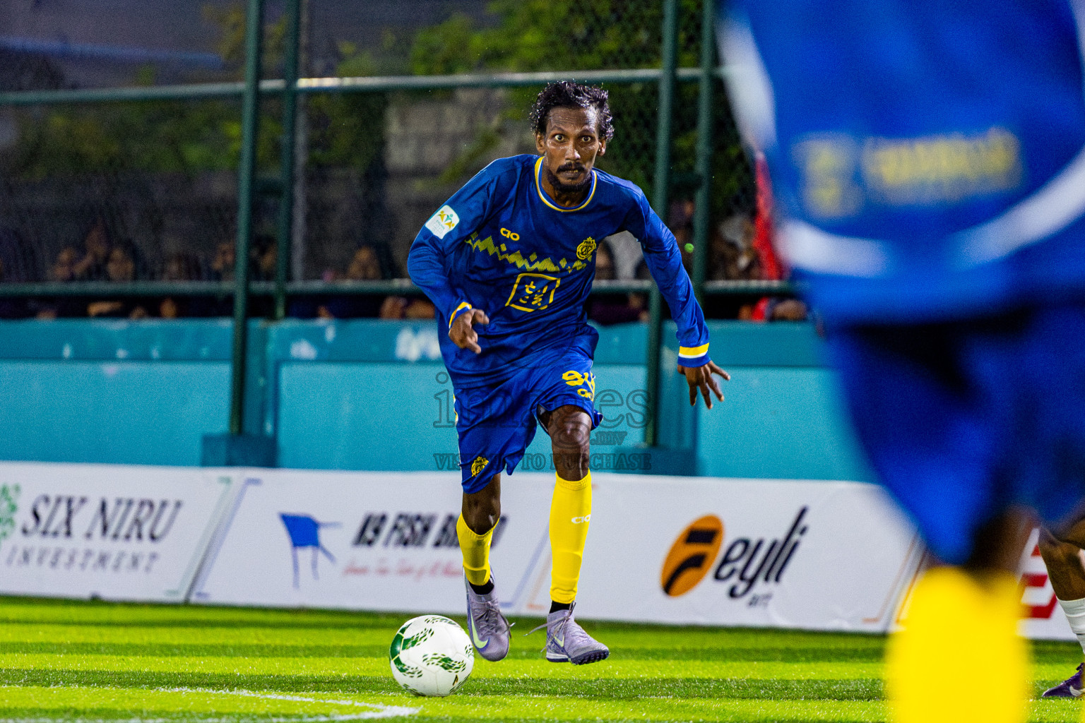 Fools Sc vs Ifhaams in Day 3 of Laamehi Dhiggaru Ekuveri Futsal Challenge 2025 was held on Saturday, 26th July 2025, at Dhiggaru Futsal Ground, Dhiggaru, Maldives Photos: Nausham Waheed  / images.mv