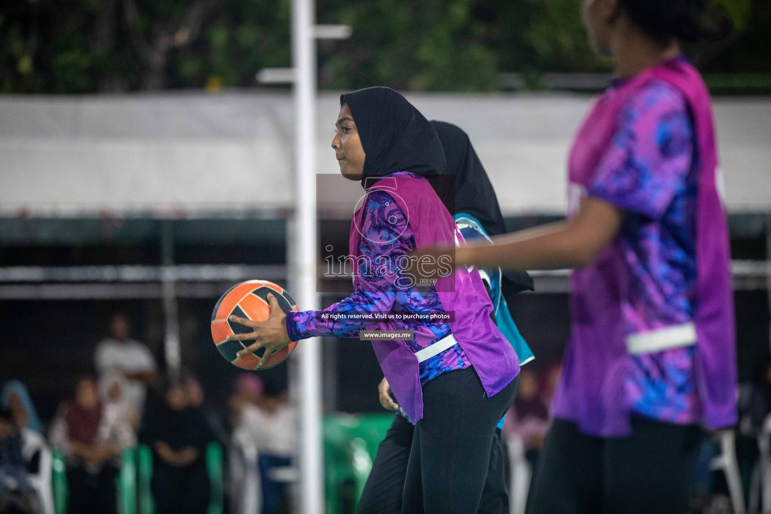 Day 4 of 20th Milo National Netball Tournament 2023, held in Synthetic Netball Court, Male', Maldives on 2nd  June 2023 Photos: Nausham Waheed/ Images.mv