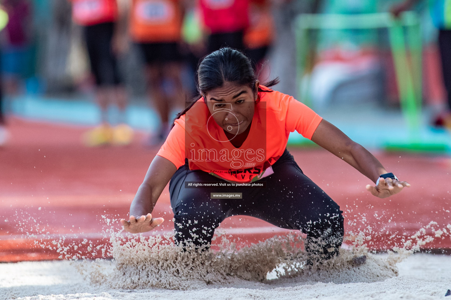 Day 3 of Milo Association Athletics Championship 2022 on 27th Aug 2022, held in, Male', Maldives Photos: Nausham Waheed / Images.mv