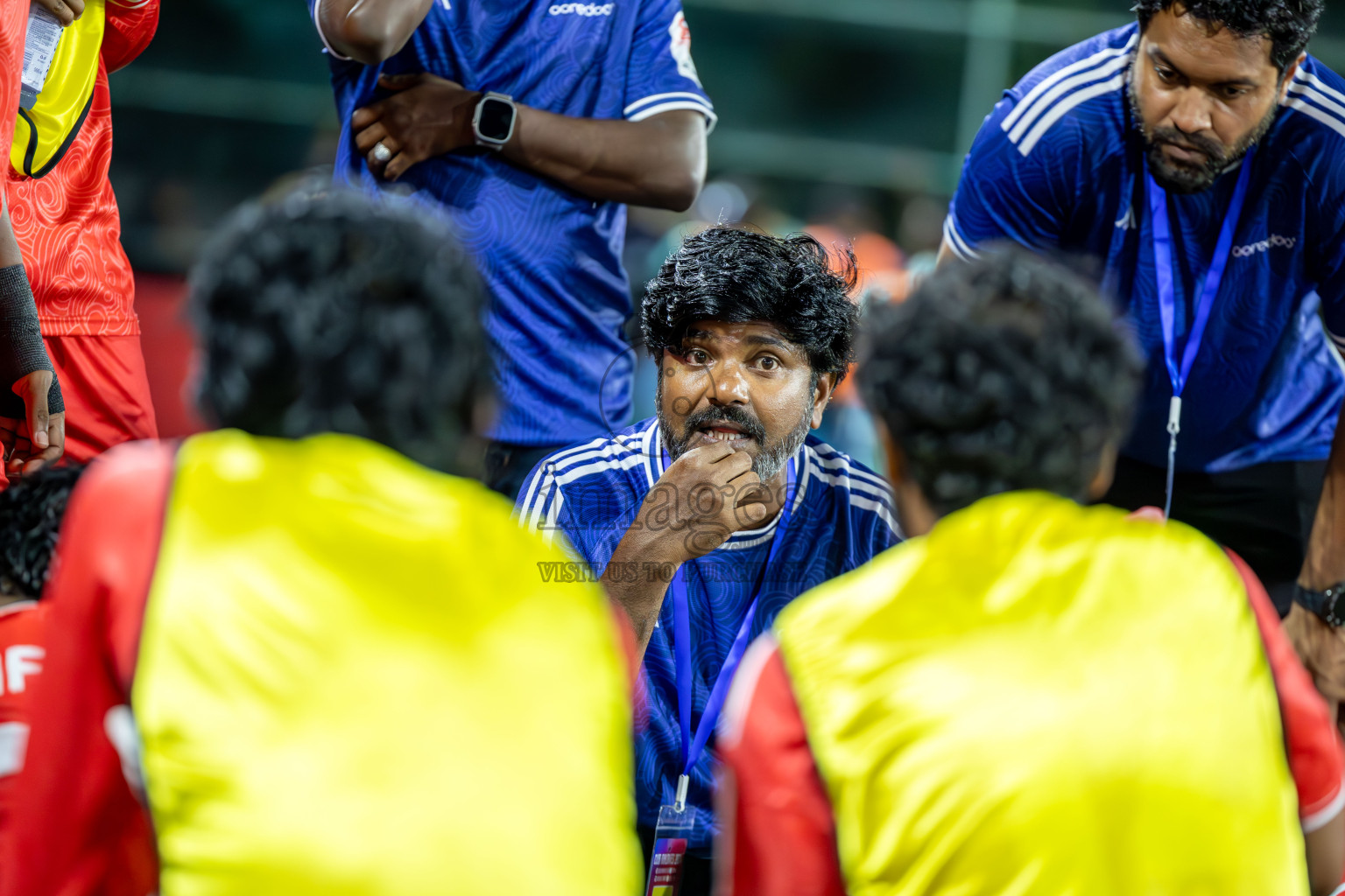 Maldivian vs Ooredoo in Club Maldives Cup 2024 held in Rehendi Futsal Ground, Hulhumale', Maldives on Thursday, 3rd October 2024.
Photos: Ismail Thoriq / images.mv