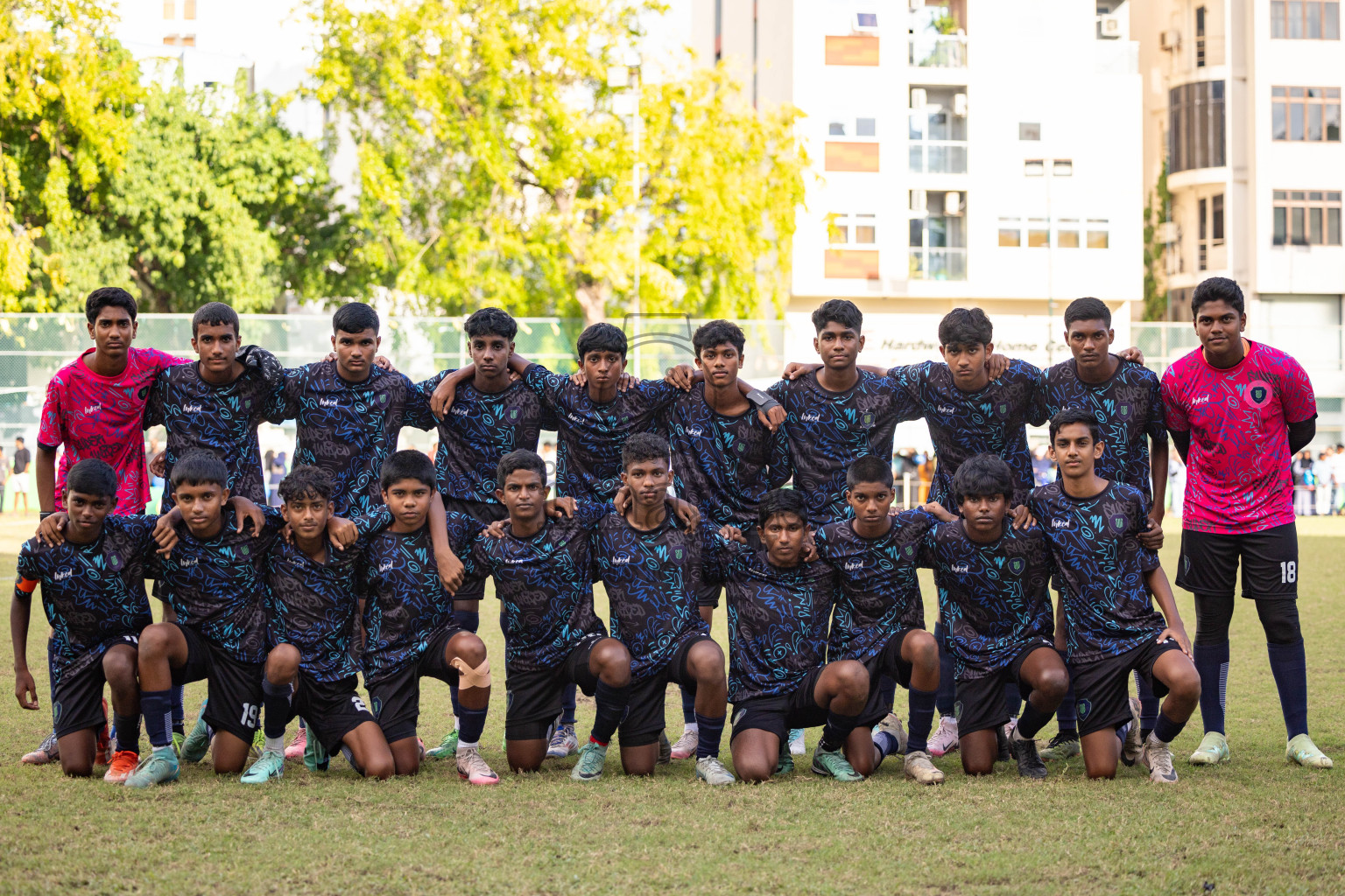 Day 4 of MILO Academy Championship 2024 (U-14) was held in Henveyru Stadium, Male', Maldives on Sunday, 3rd November 2024. Photos: Hassan Simah / Images.mv