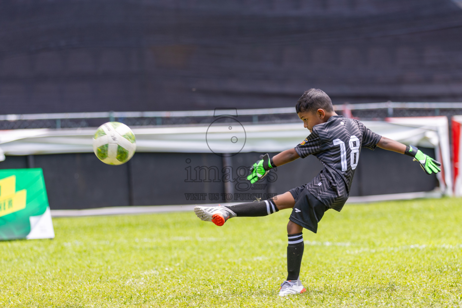 Day 2 of MILO Kids Football Fiesta was held at National Stadium in Male', Maldives on Saturday, 24th February 2024.