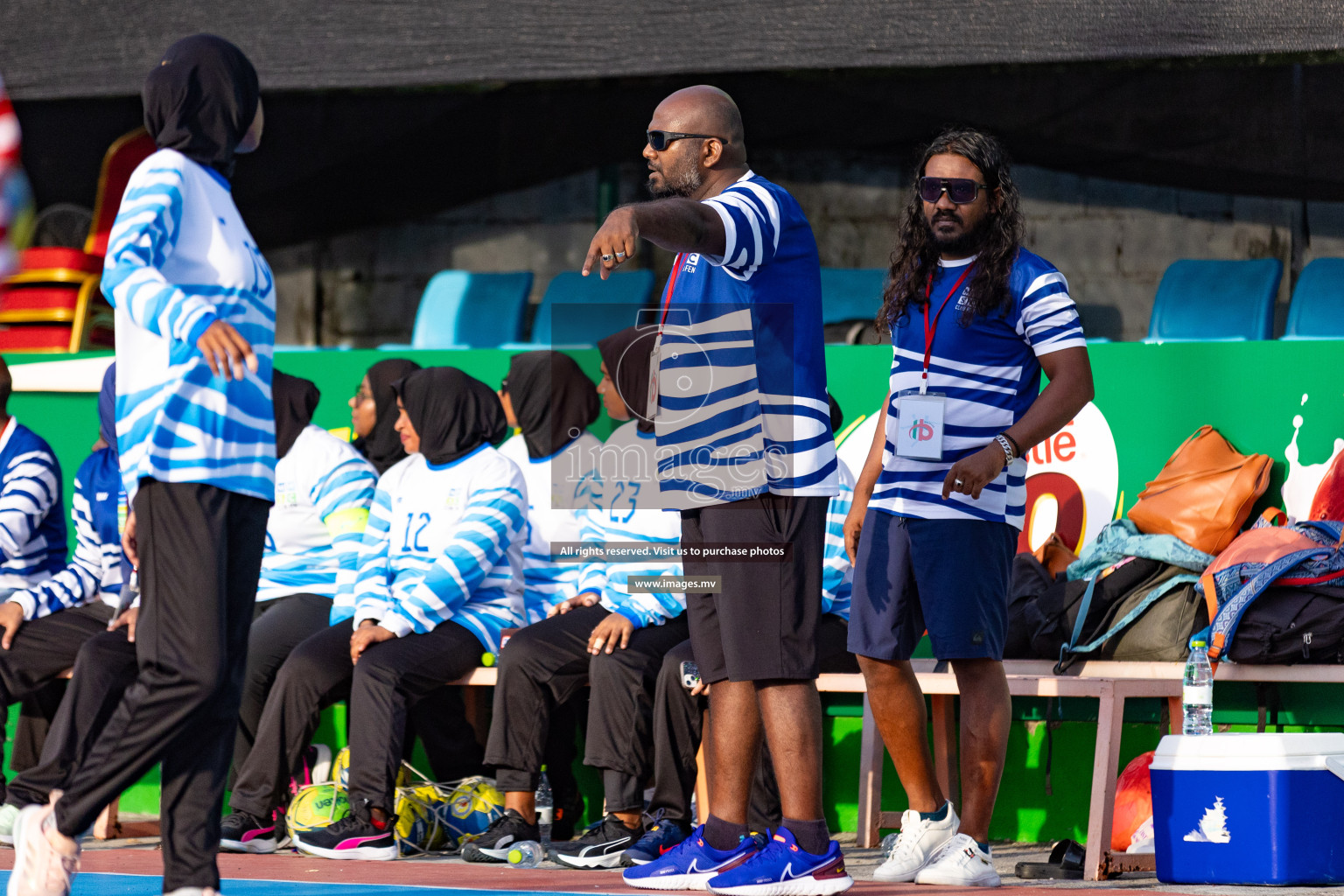 Day 2 of 7th Inter-Office/Company Handball Tournament 2023, held in Handball ground, Male', Maldives on Saturday, 17th September 2023 Photos: Nausham Waheed/ Images.mv