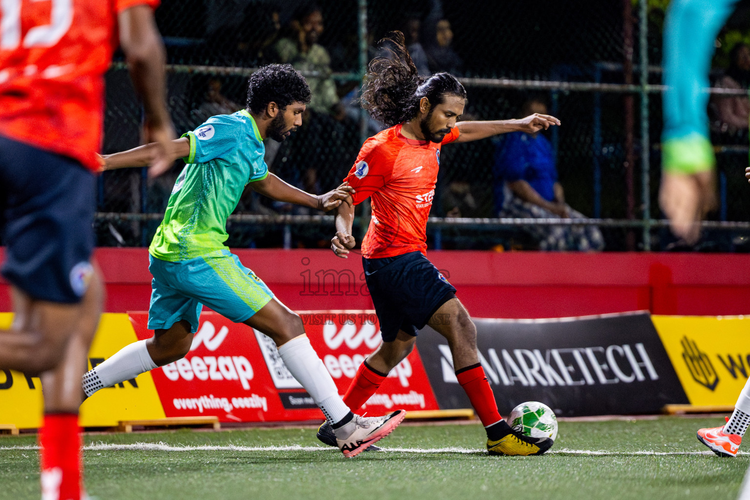 Stelco RC vs Wamco in Day 8 of Office League 2025 was held on Wednesday, 23rd April 2025 in Hulhumale', Maldives. Photos: Nausham Waheed  / images.mv