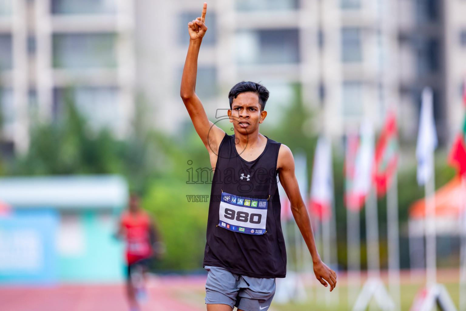 Day 5 of MWSC Interschool Athletics Championships 2024 held in Hulhumale Running Track, Hulhumale, Maldives on Wednesday, 13th November 2024. Photos by: Nausham Waheed / Images.mv