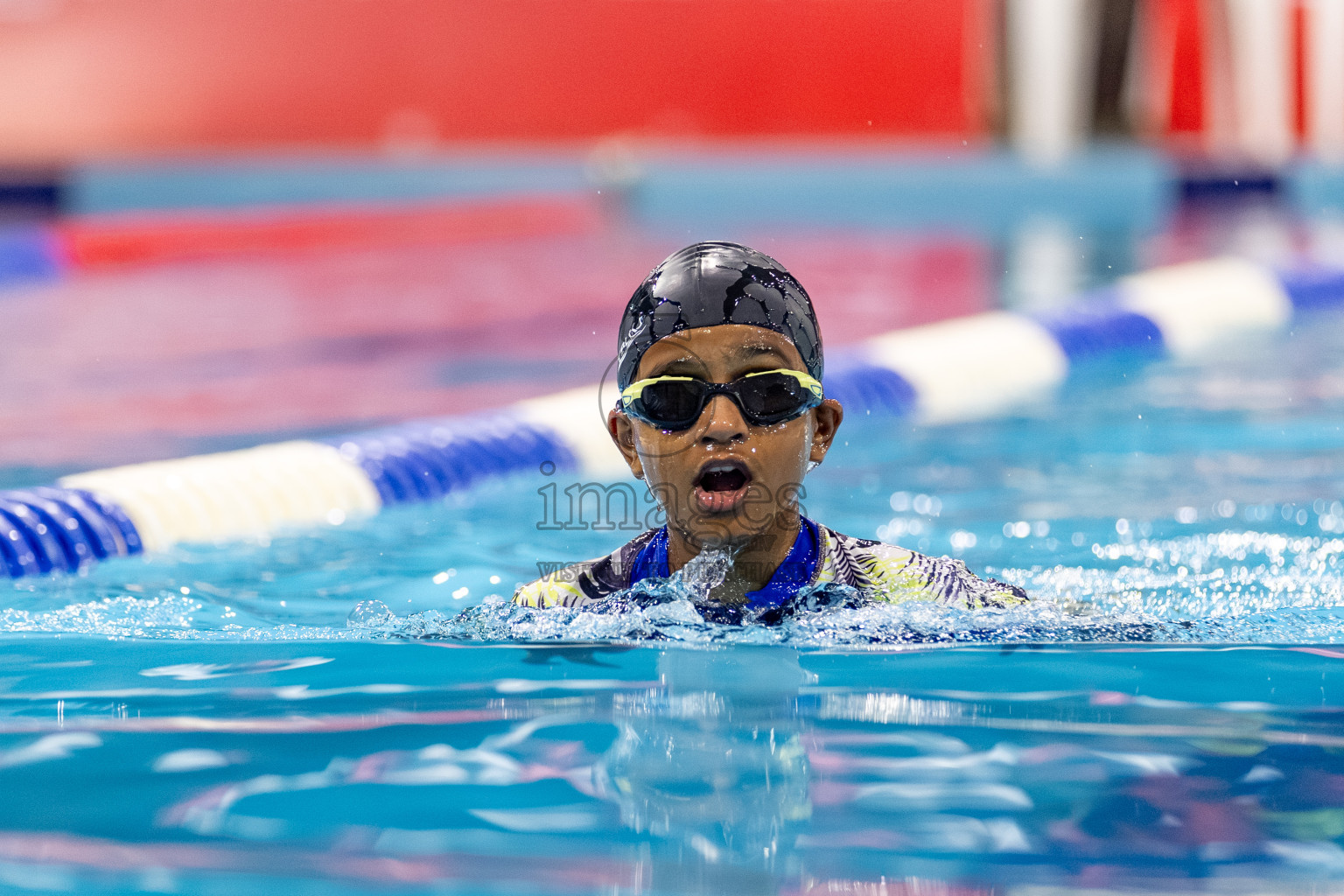 Day 4 of BML 6th National Kids Swimming Kids Festival 2025 held in Hulhumale', Maldives on Thursday, 6th November 2024. Photos: Hassan Simah / images.mv
