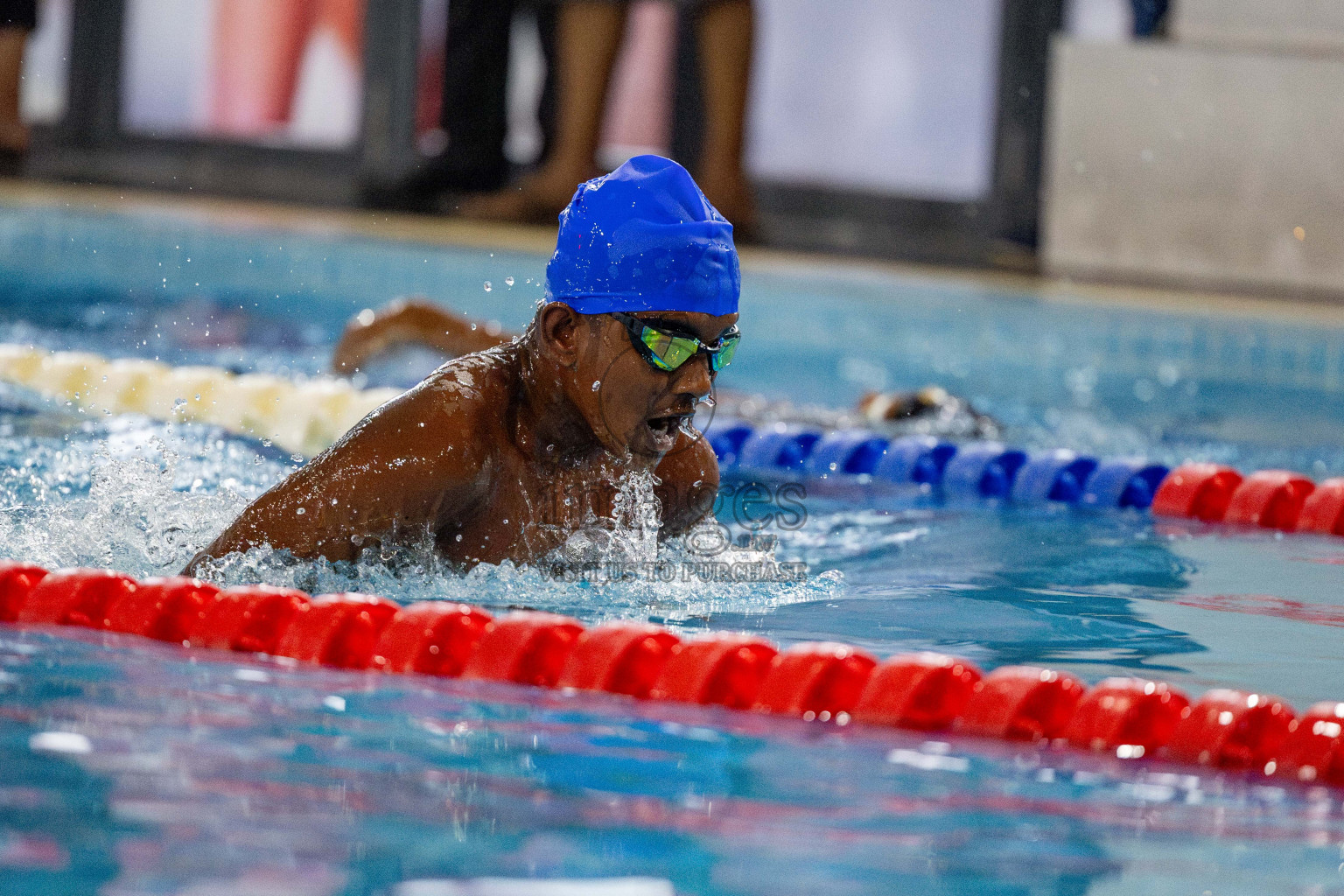 Day 4 of National Swimming Competition 2024 held in Hulhumale', Maldives on Monday, 16th December 2024. 
Photos: Hassan Simah / images.mv